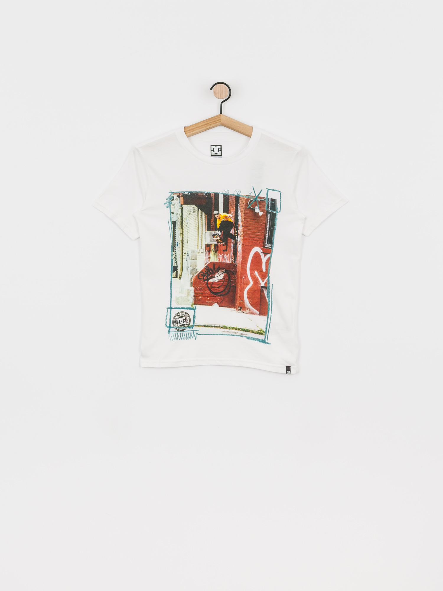 T-shirt DC Funk Footplant (white)