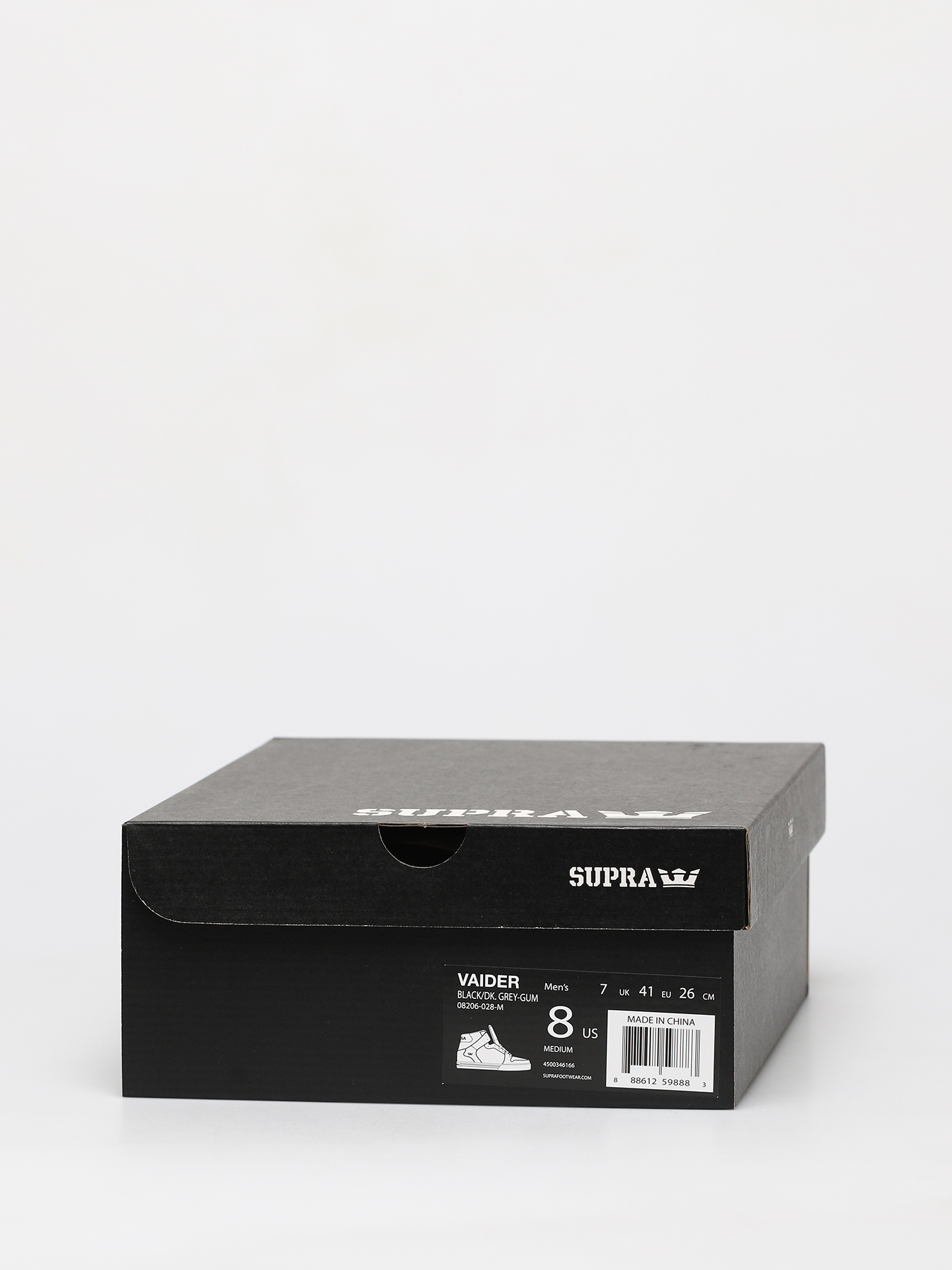Buty Supra Vaider (black/dk grey gum)
