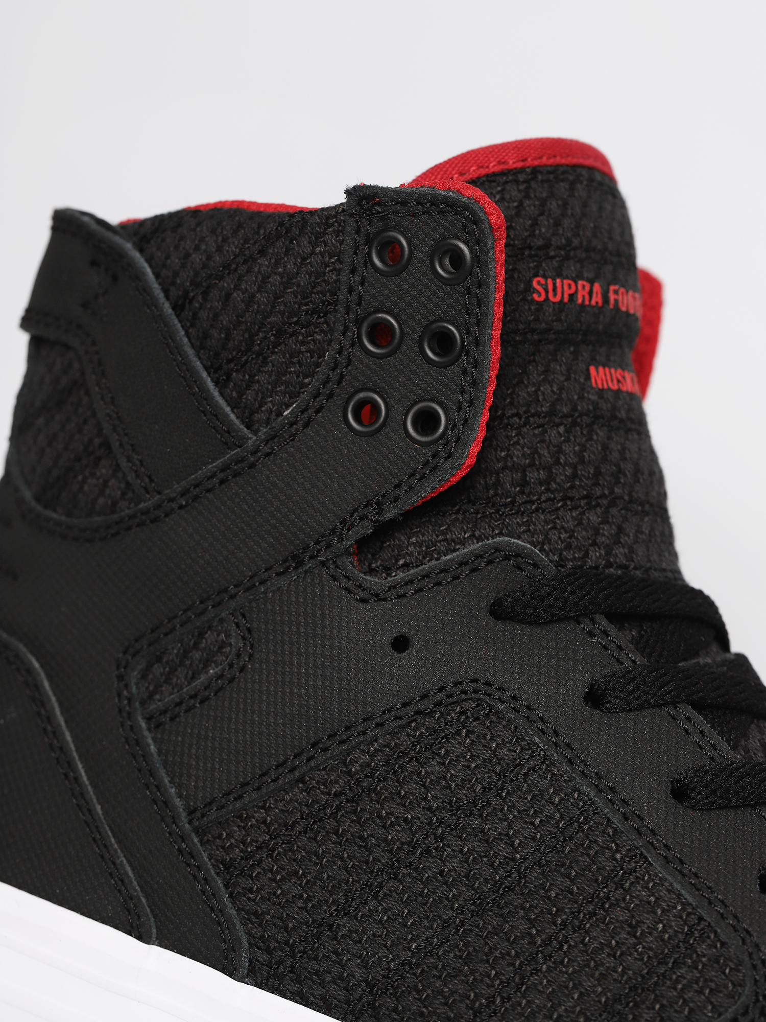 Buty Supra Skytop (black red/white)