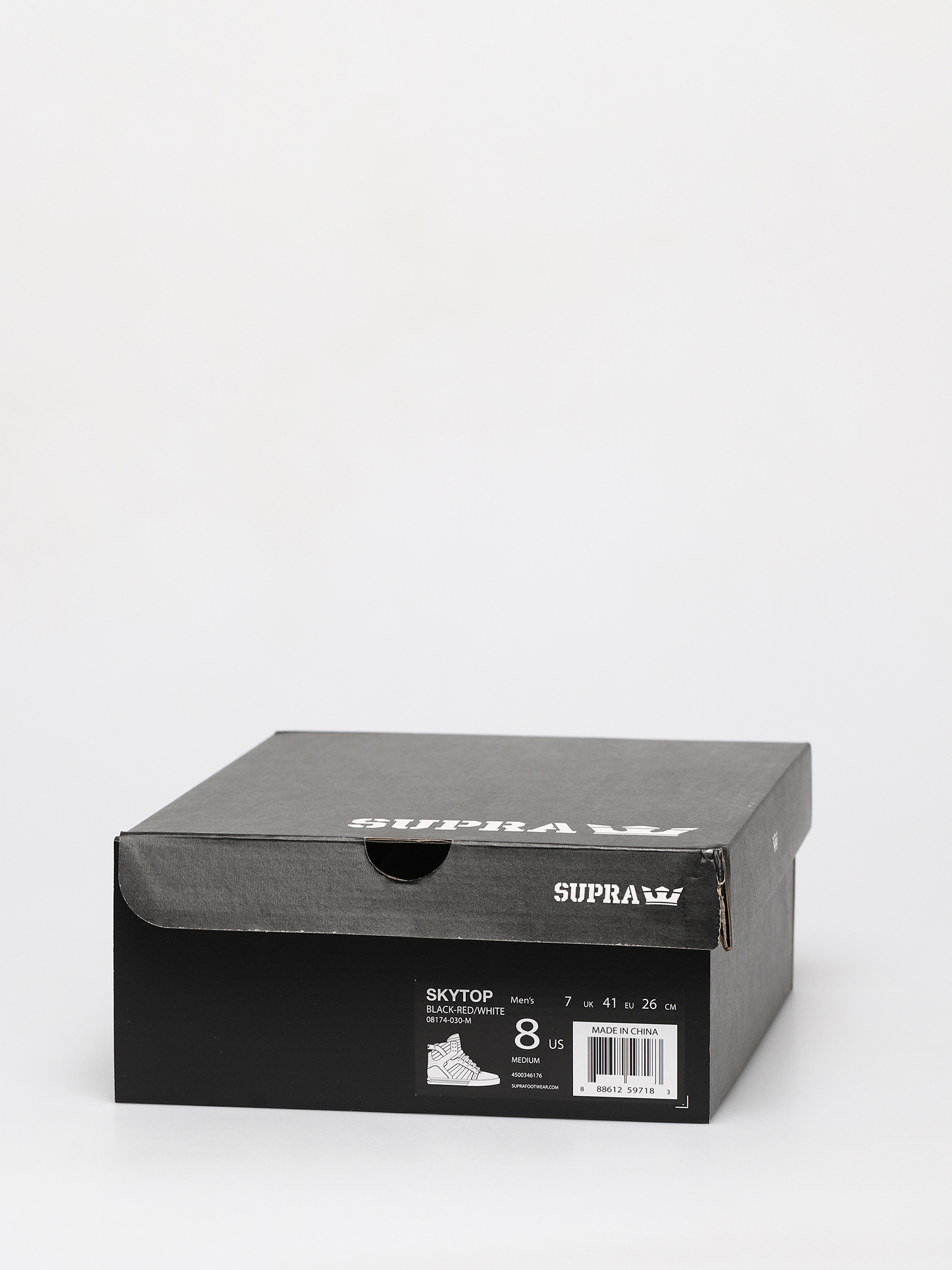 Buty Supra Skytop (black red/white)