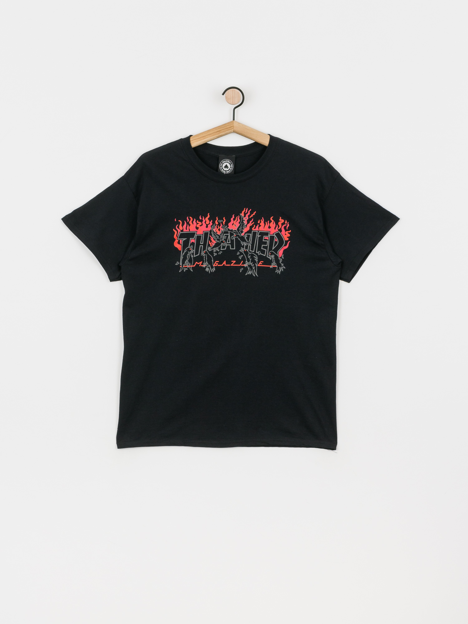 T-shirt Thrasher Crows (black)