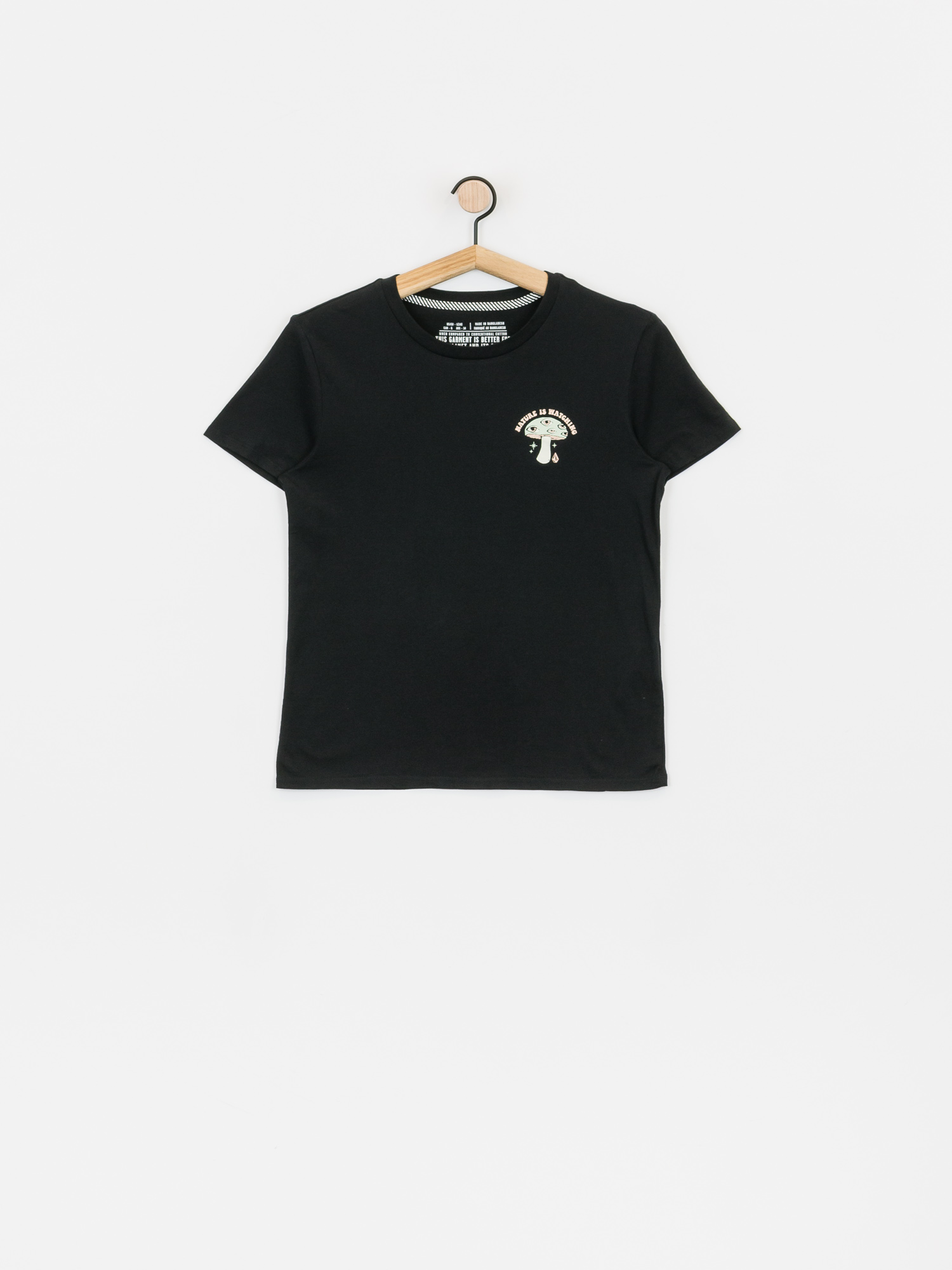 T-shirt Volcom Stoked On Stone Wmn (black)