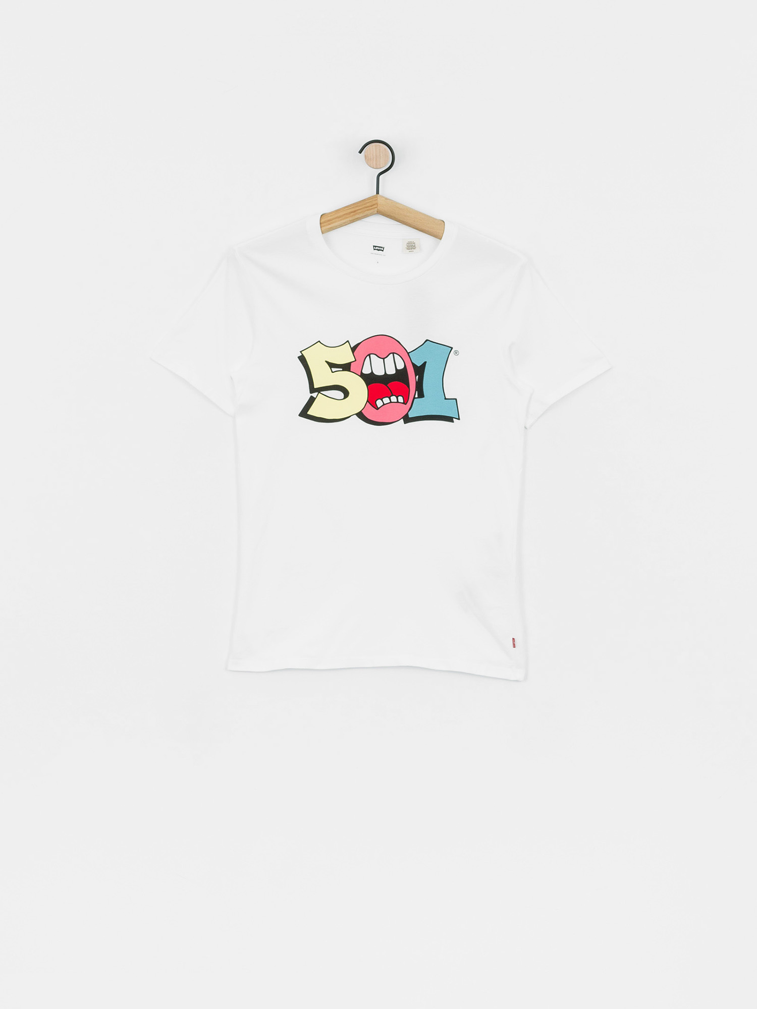 T-shirt Levi's® Graphic Screaming (white)