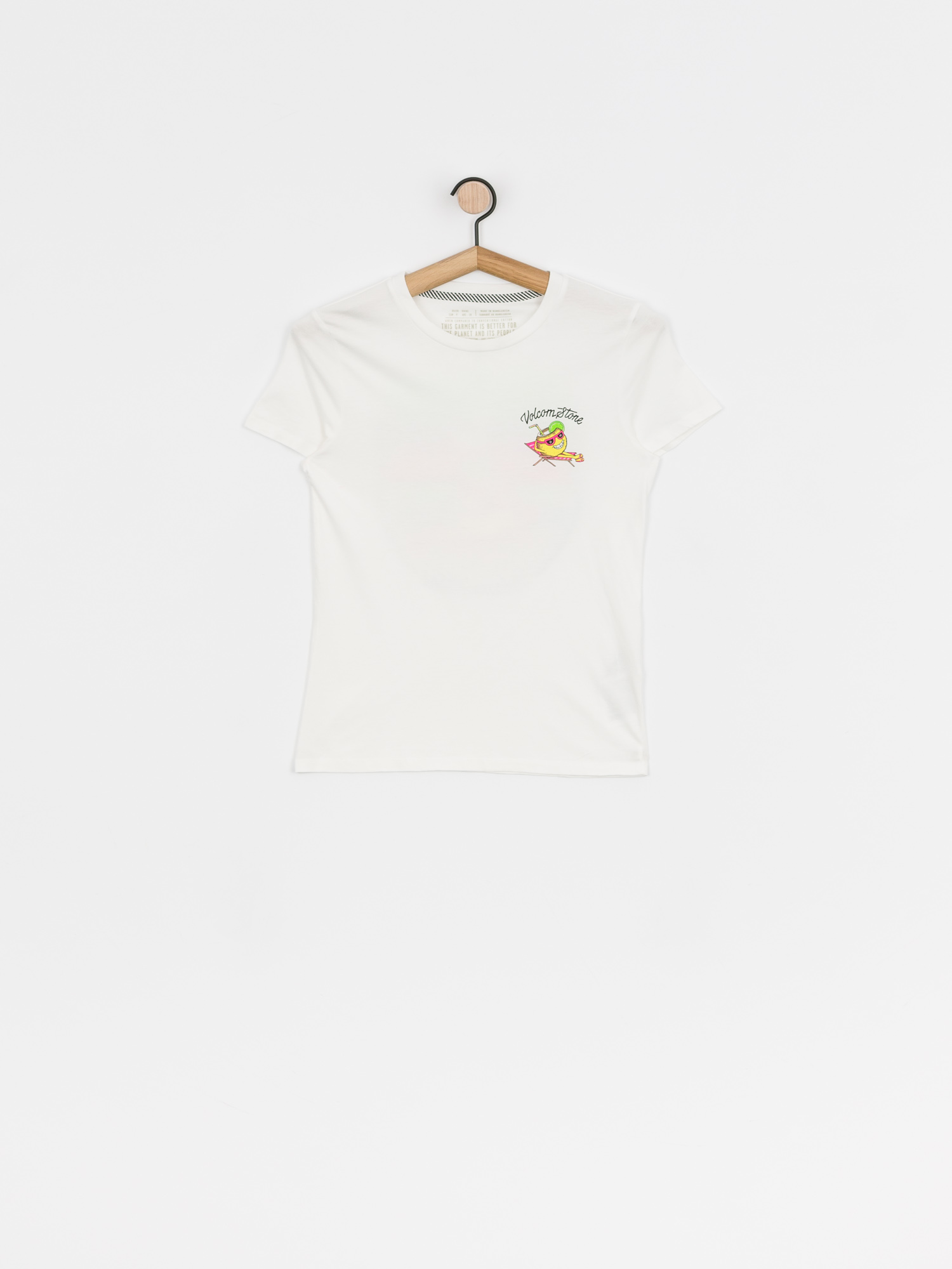 T-shirt Volcom Stoked On Stone Wmn (white)