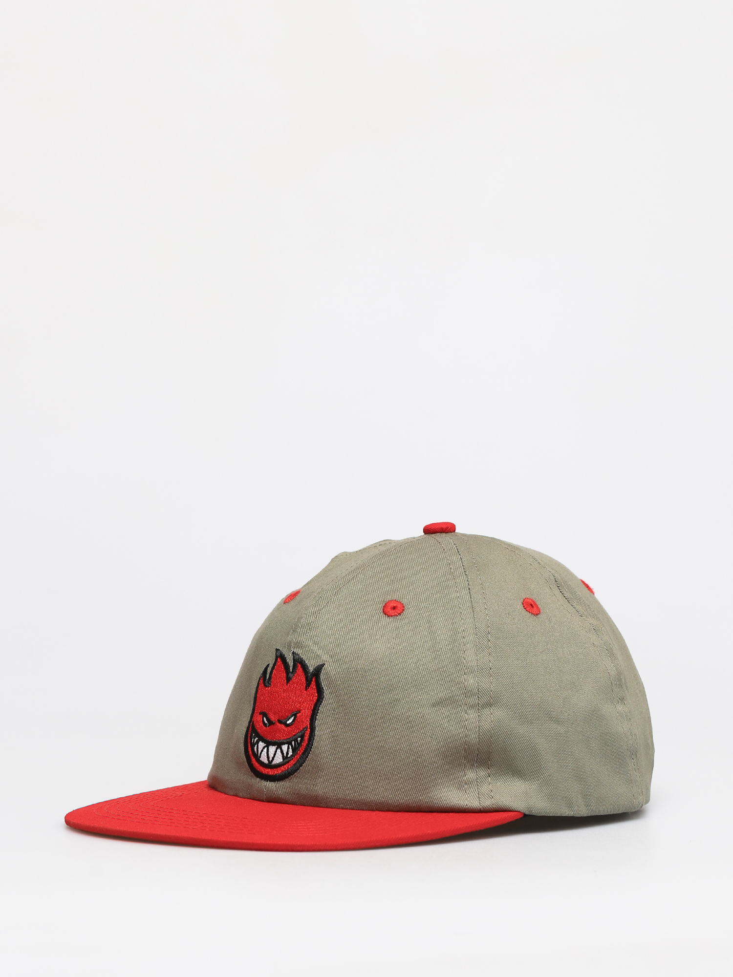 Czapka z daszkiem Spitfire Adj Bh Fill Snap ZD (khaki/red)