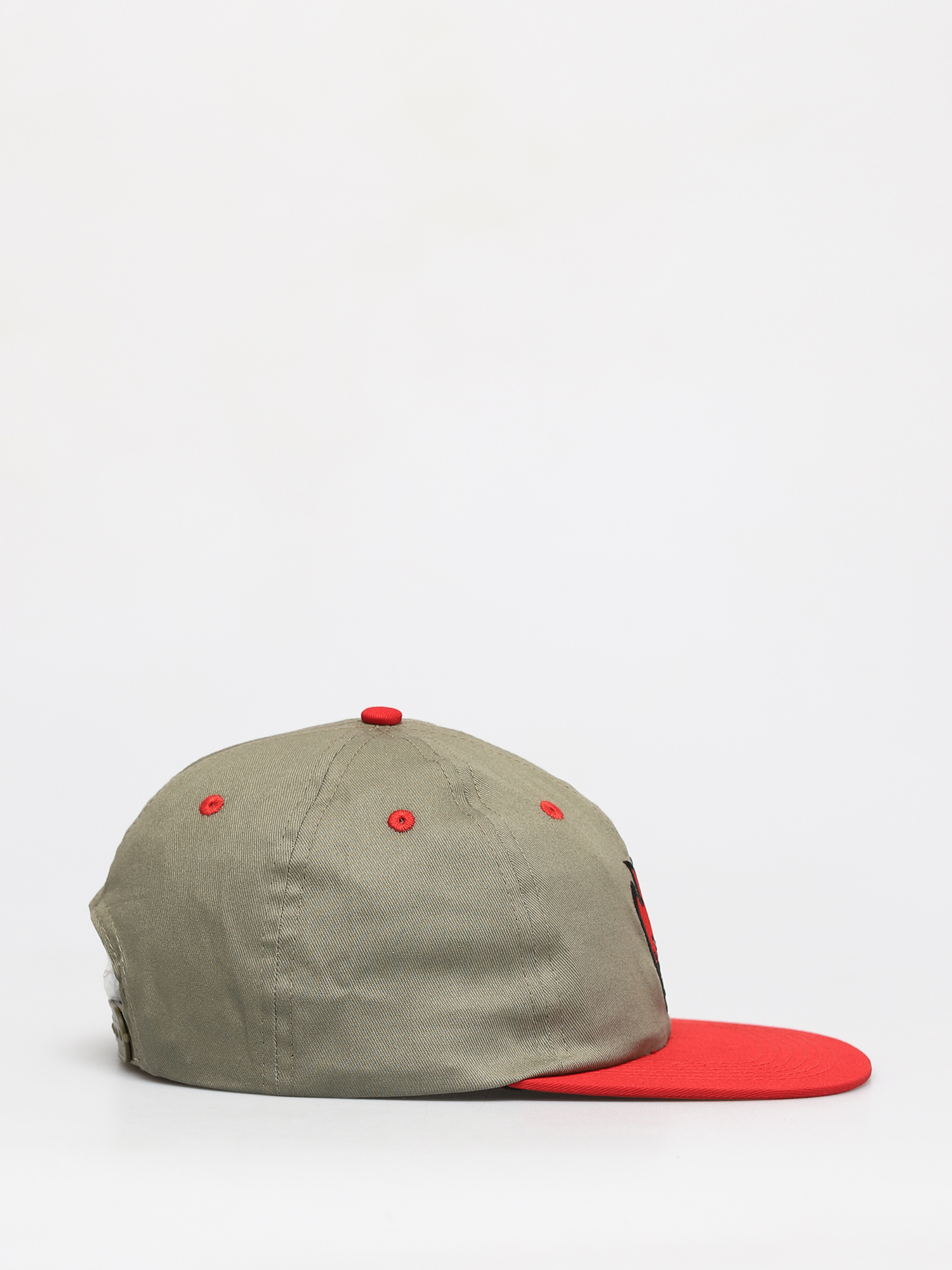Czapka z daszkiem Spitfire Adj Bh Fill Snap ZD (khaki/red)