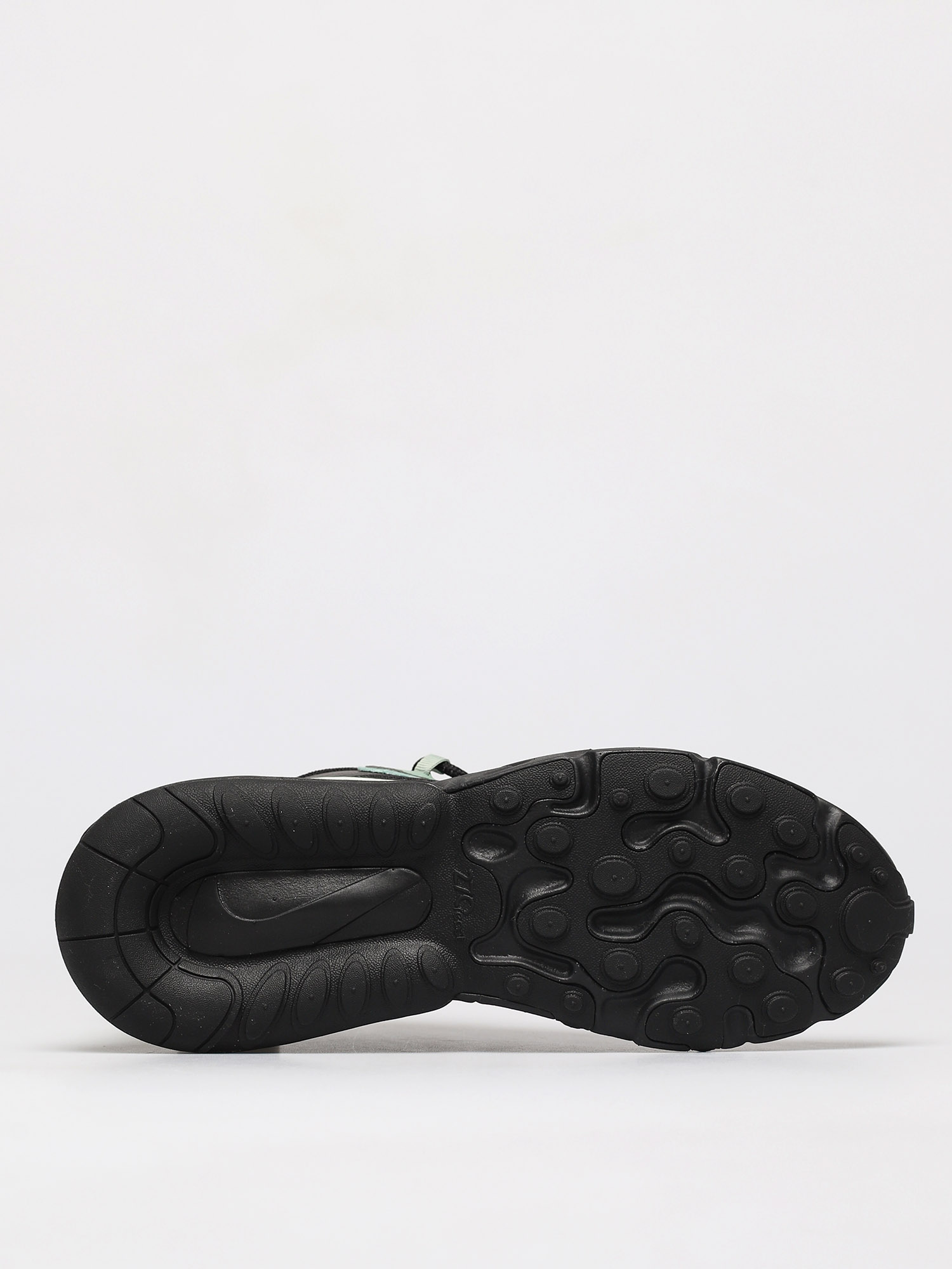 Buty Nike Air Max 270 React (black/pistachio frost silver pine volt)