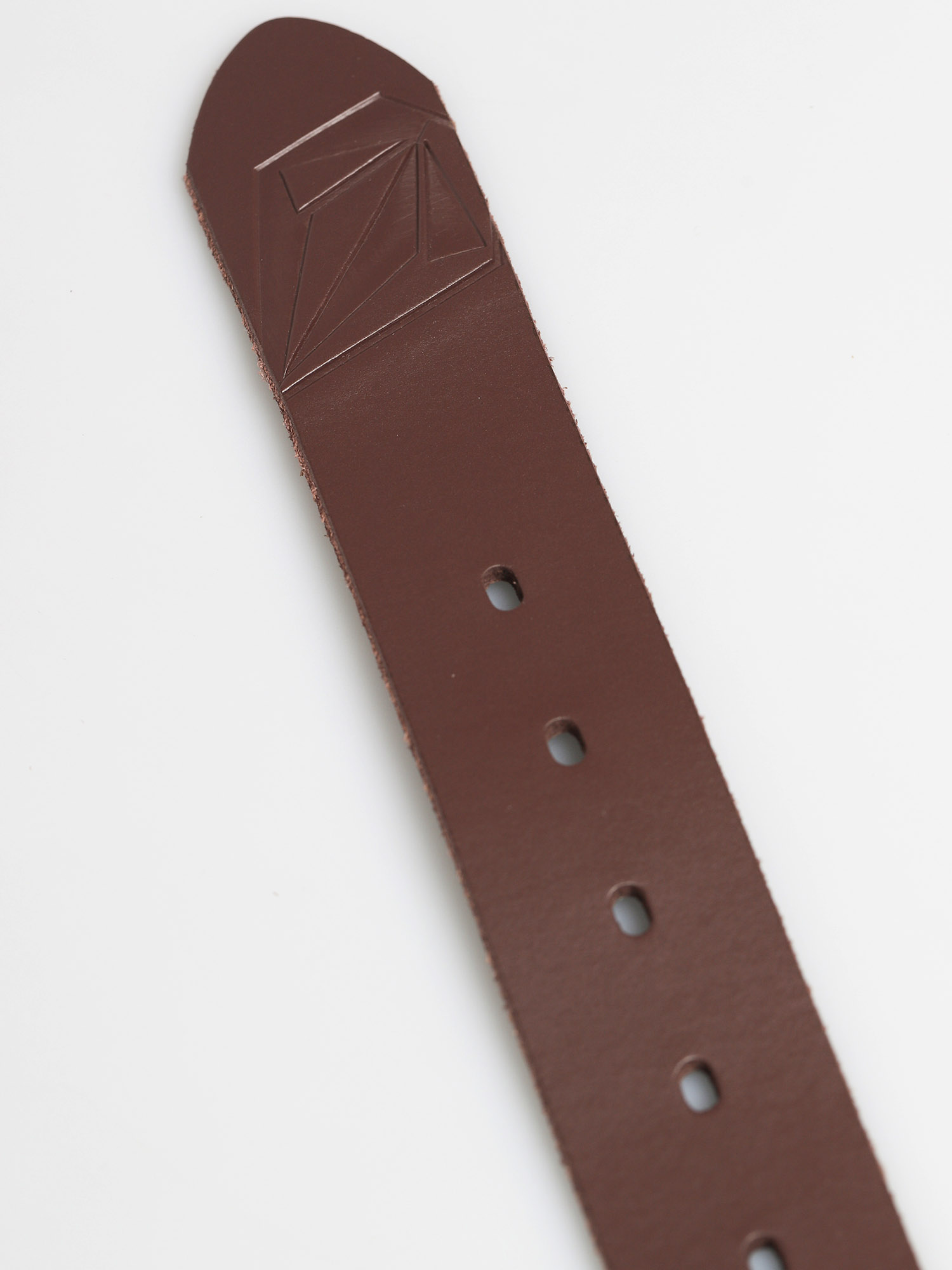 Pasek Volcom Straight Lth (brown)