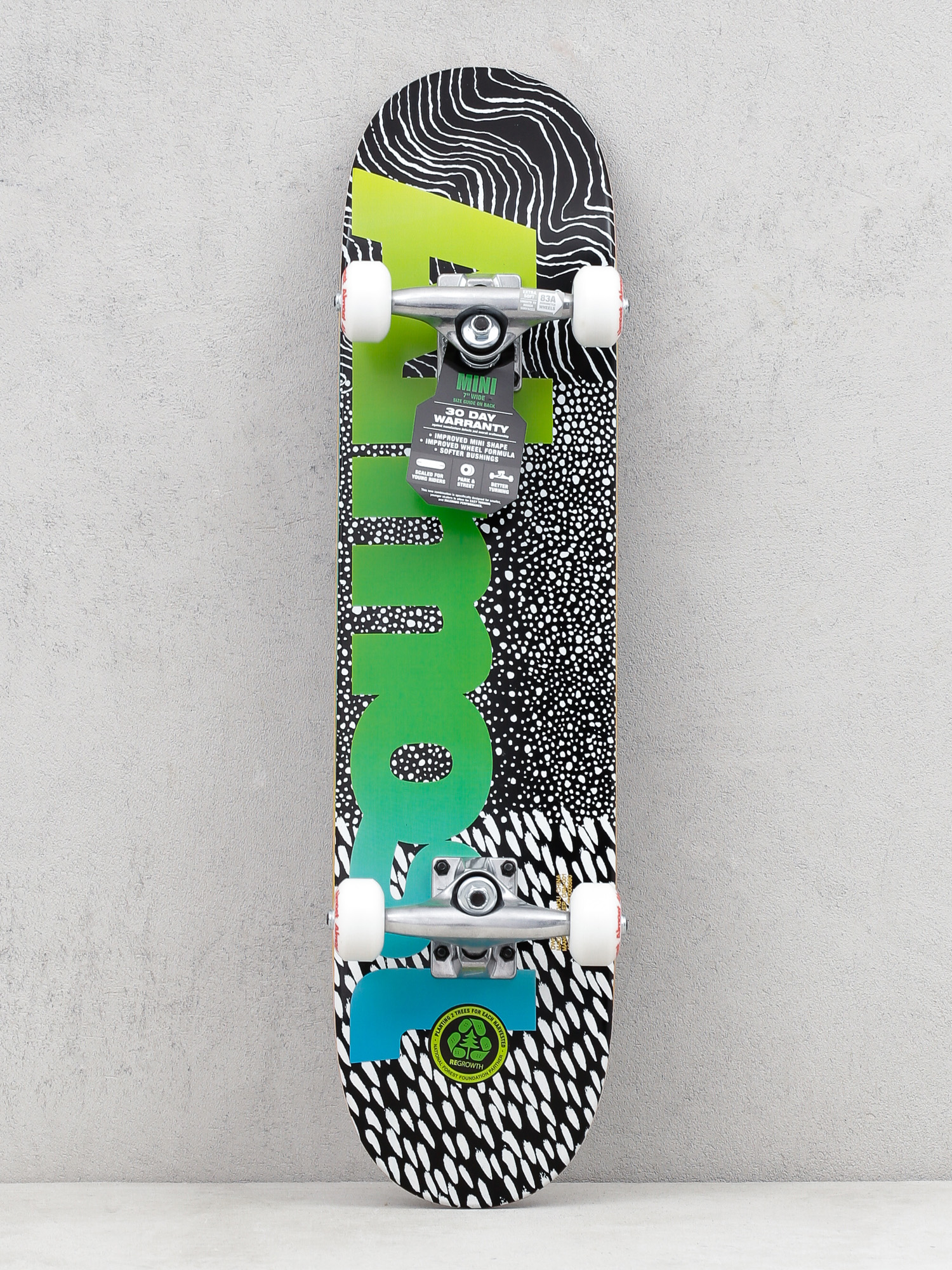 Deskorolka Almost Ct Logo Yth Resin (black/green)