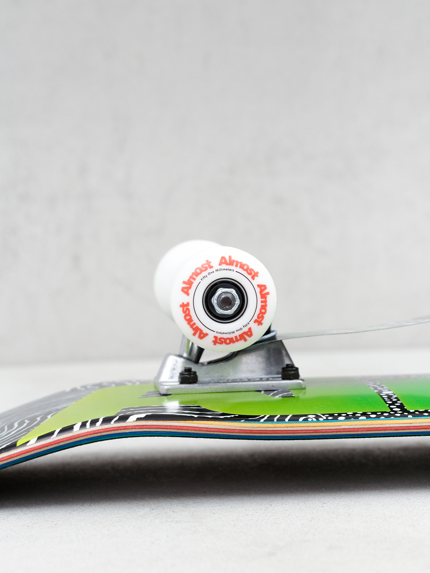 Deskorolka Almost Ct Logo Yth Resin (black/green)