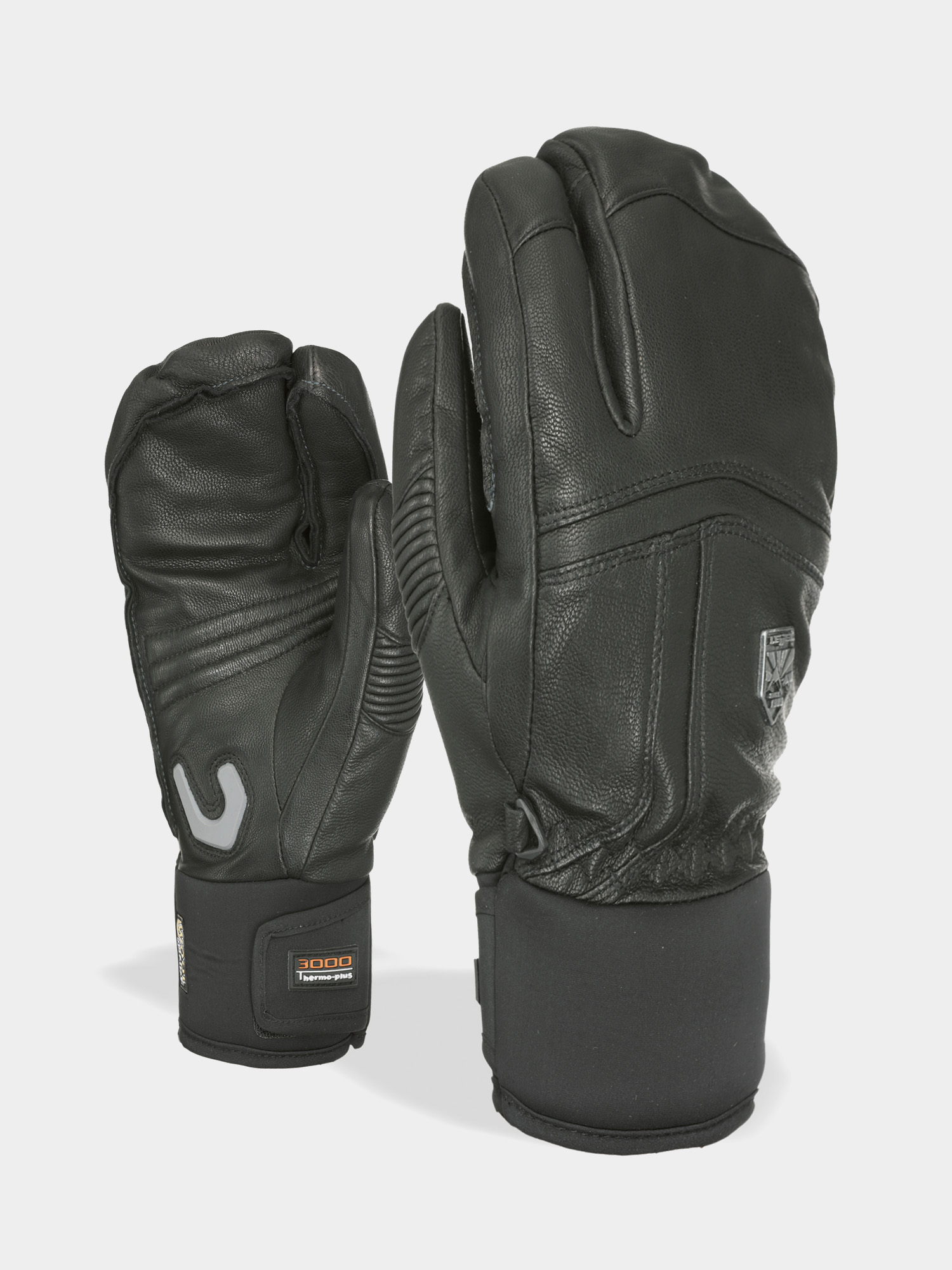 Rękawice Level Off Piste Leather Trigger (black)