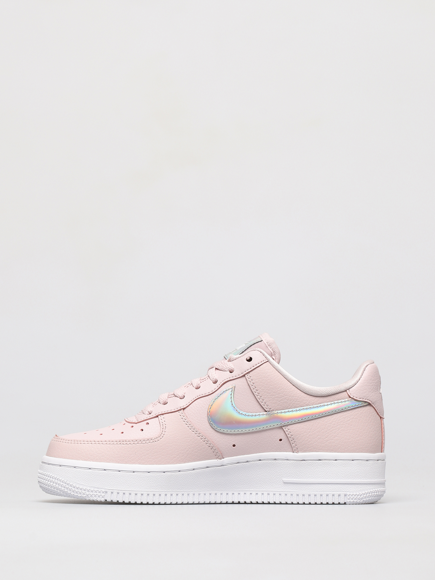 air force 1 07 trainers barely rose irridescent white f
