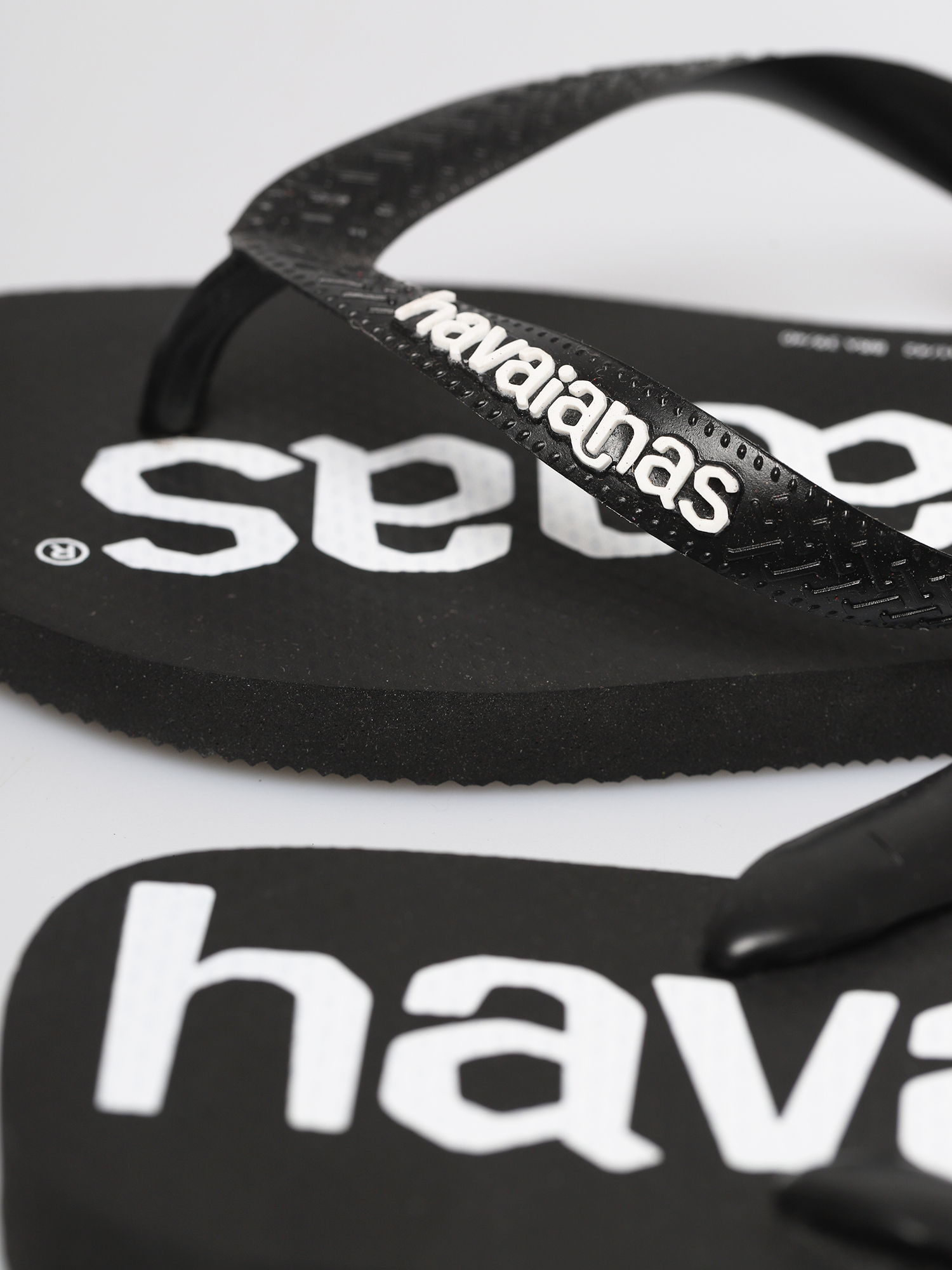 Japonki Havaianas Hav Top Logomania (black)