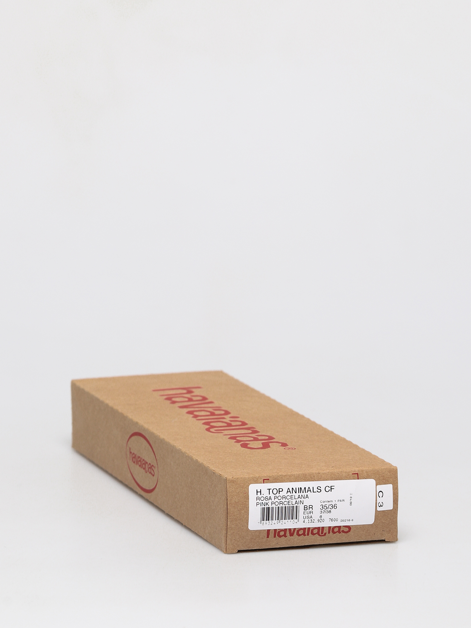 Japonki Havaianas Hav Top Animals Wmn (pink porcelain)