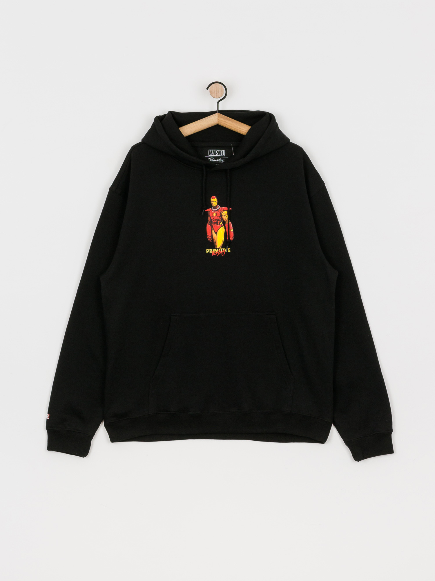 Bluza z kapturem Primitive Iron Man HD (black)
