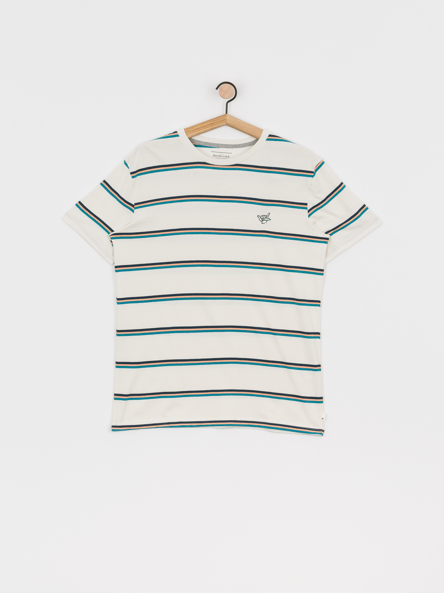 T-shirt Quiksilver Coreky Mate (snow white s3 coreky mate)