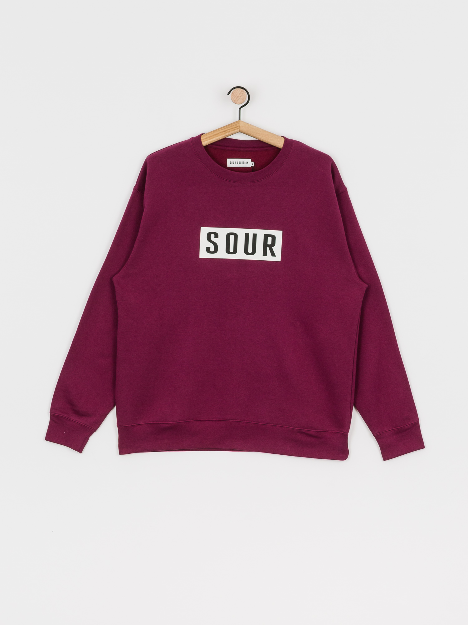 Bluza Sour Solution Sour Patch Crew (burgundy)