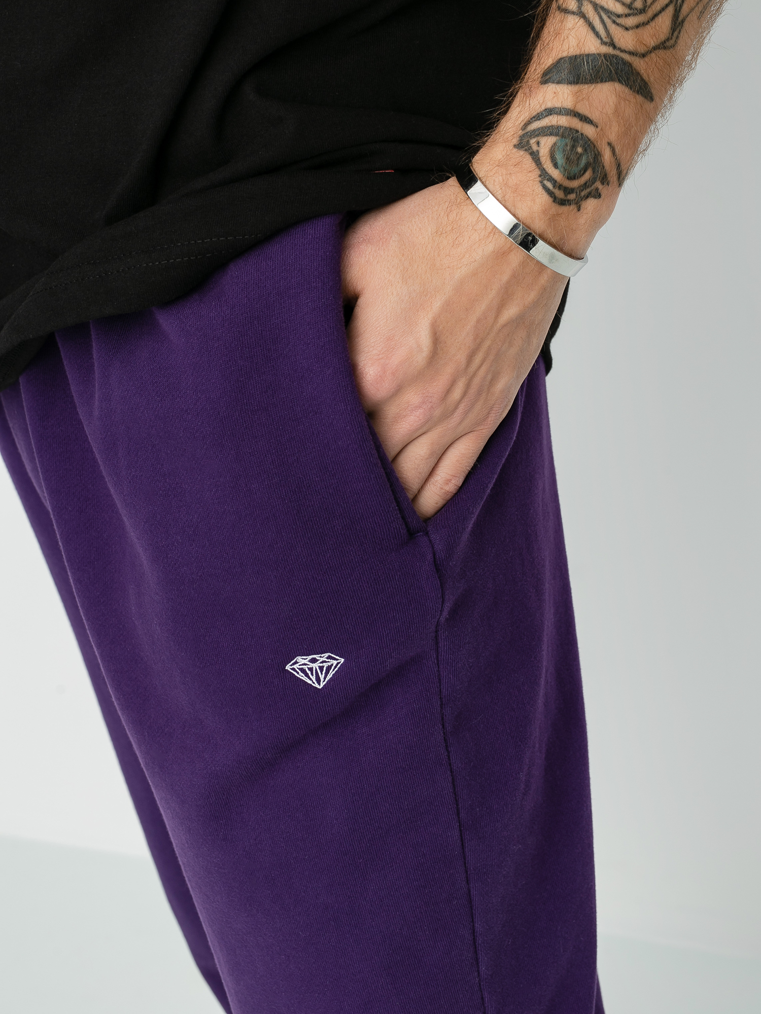 Spodnie Diamond Supply Co. Purple Haze Patch (purple)