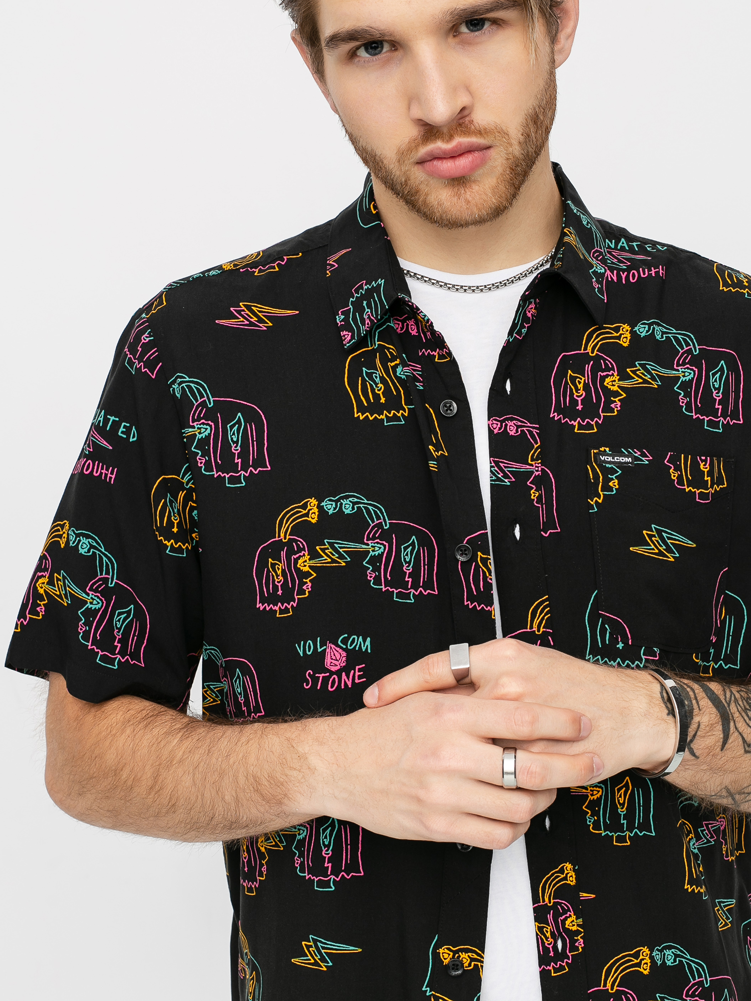 Koszula Volcom Alienated (black)