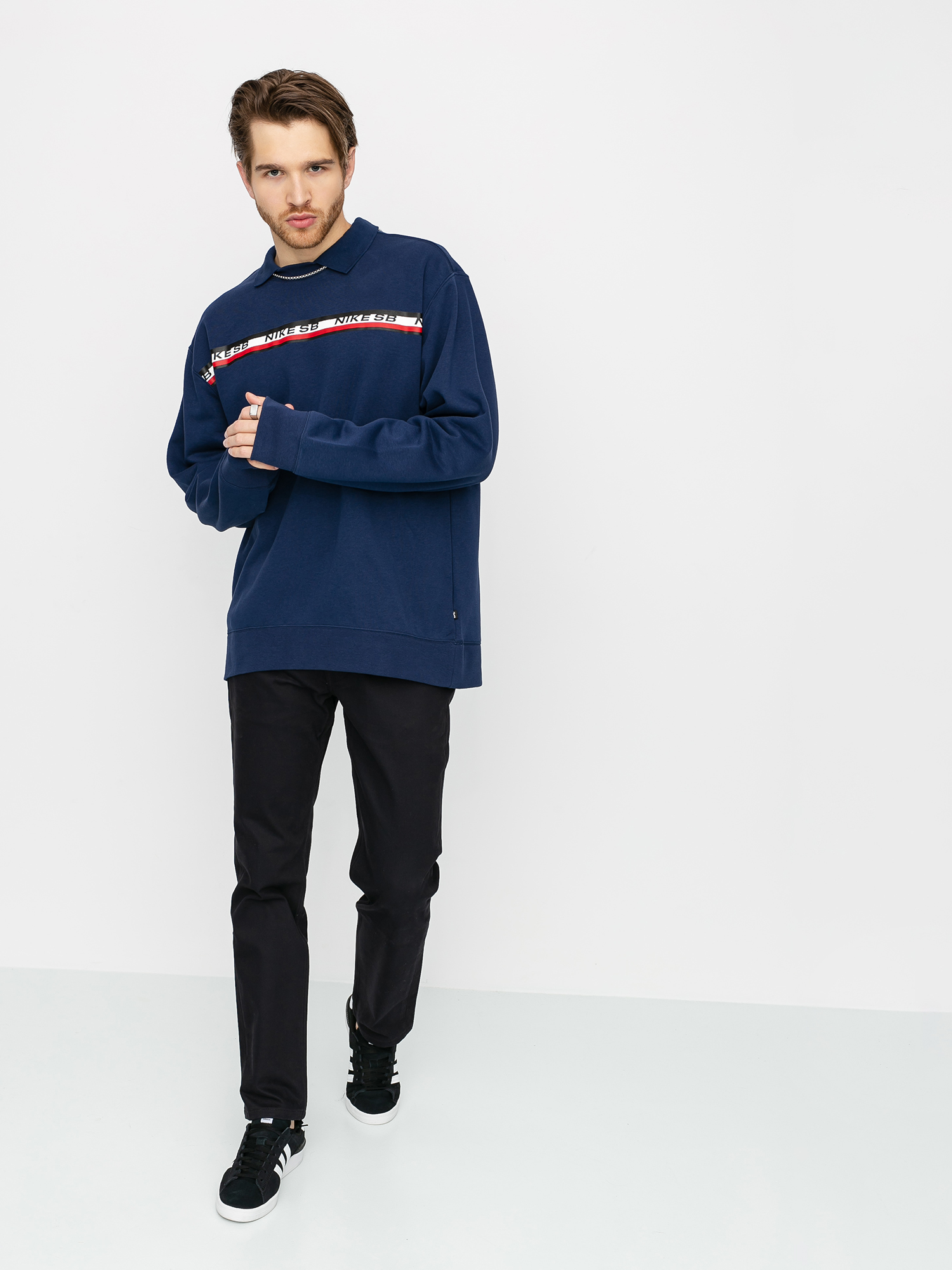 Bluza Nike SB Stripe (midnight navy)