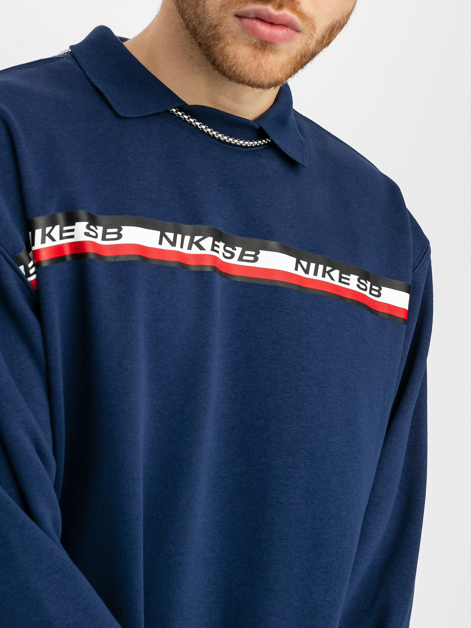 Bluza Nike SB Stripe (midnight navy)