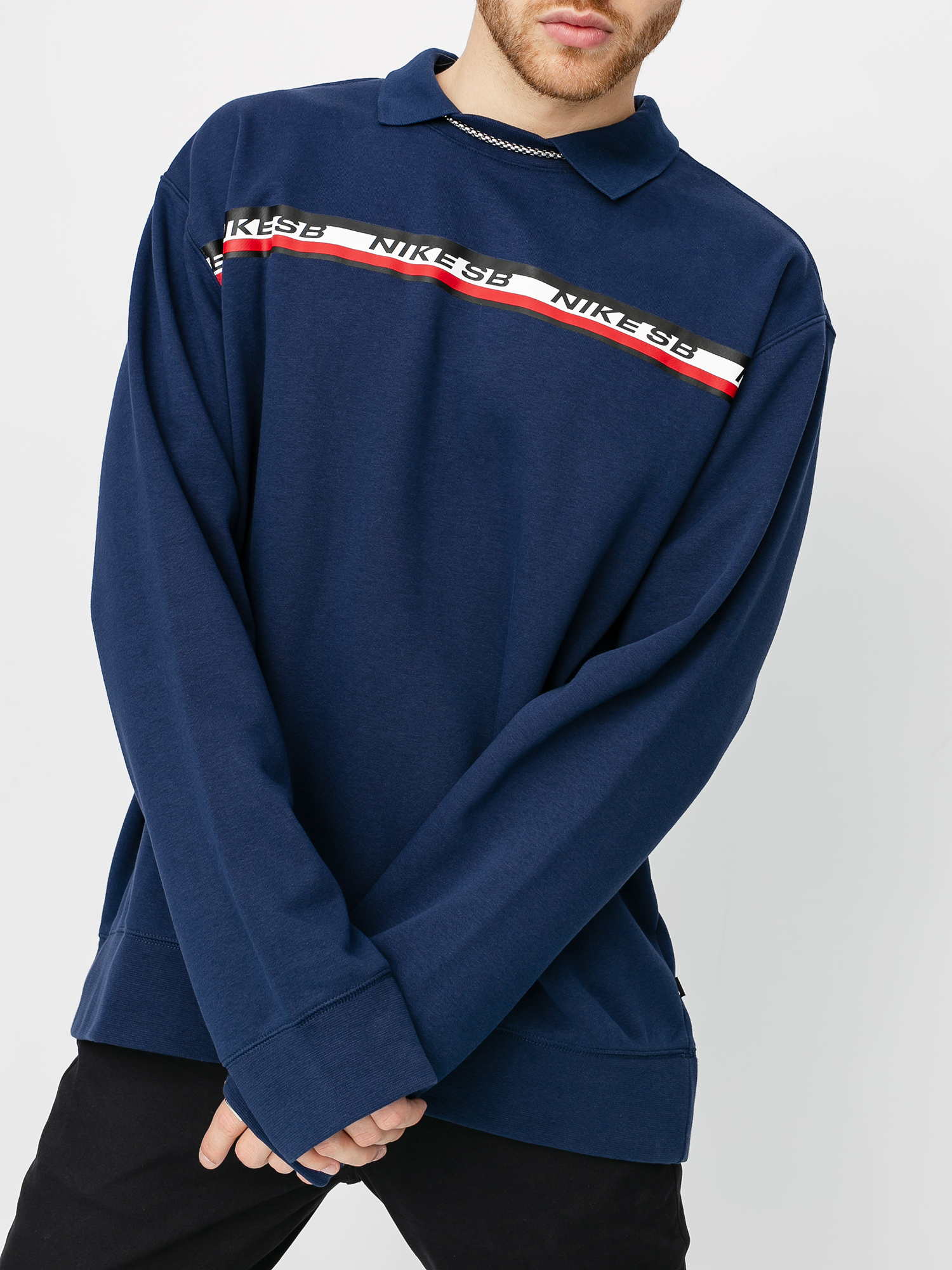 Bluza Nike SB Stripe (midnight navy)