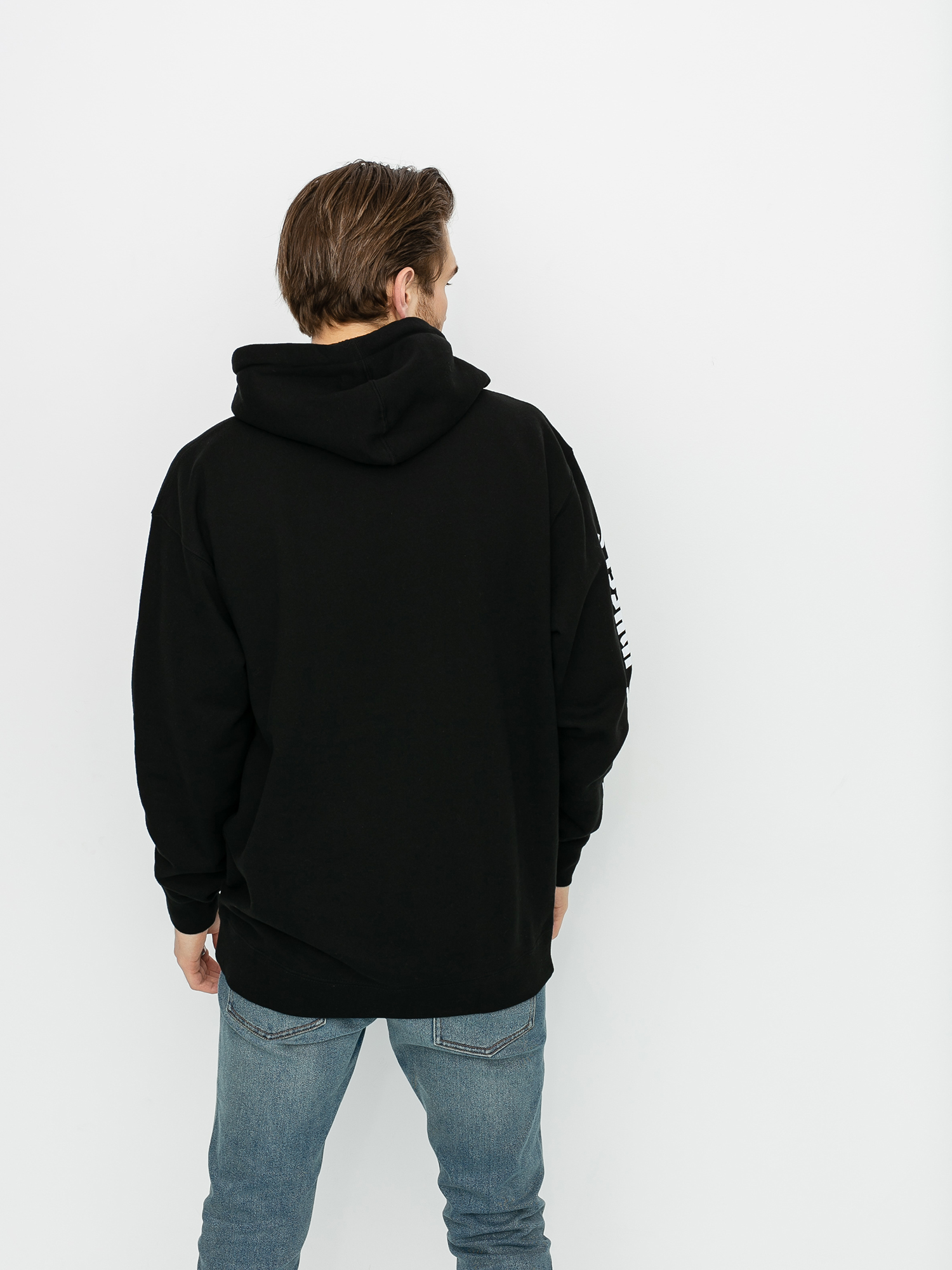 Bluza z kapturem Spitfire Lil Bighead Hmbr ZHD (black/yellow)