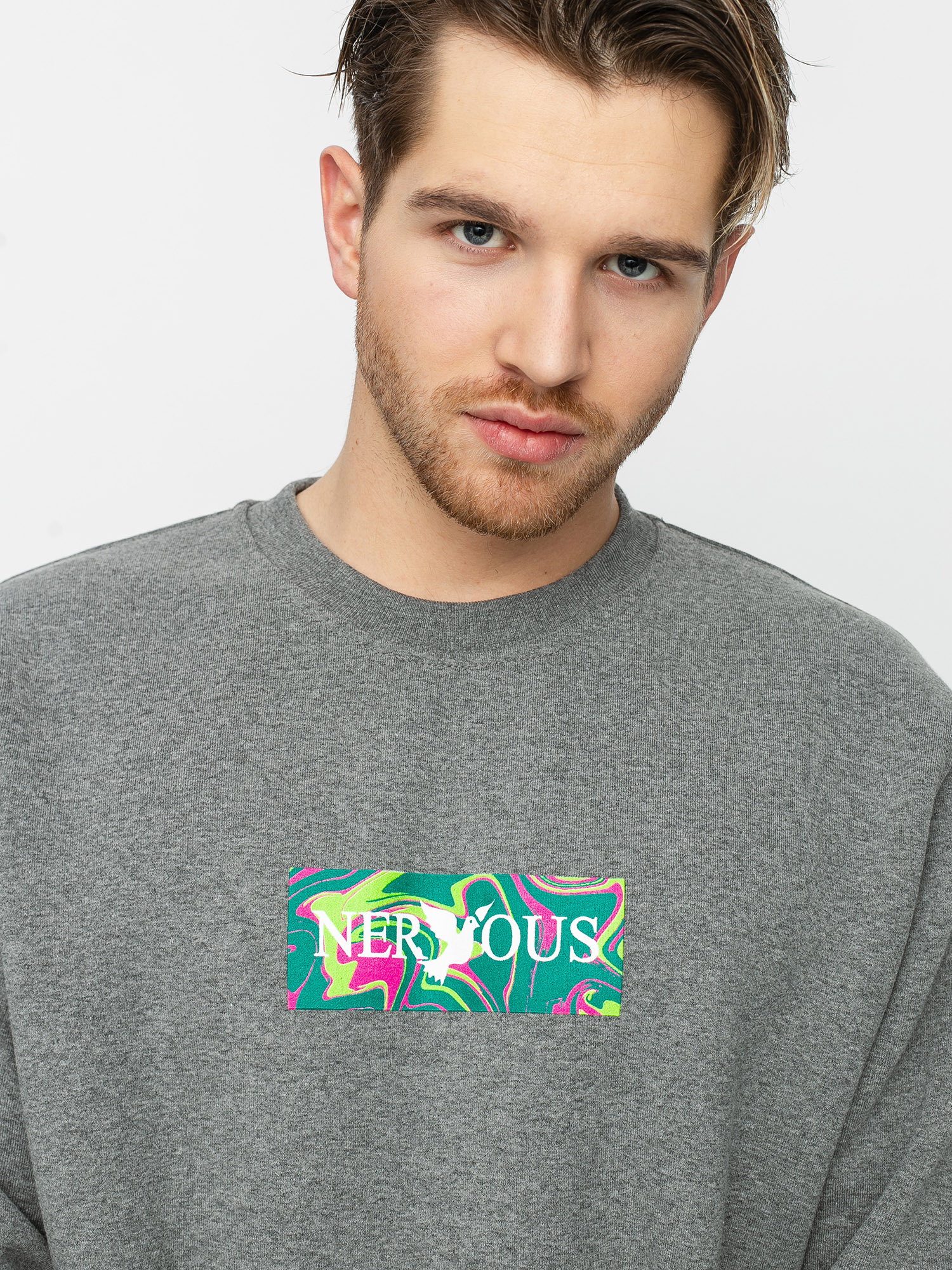Bluza Nervous Acid Box (grey)
