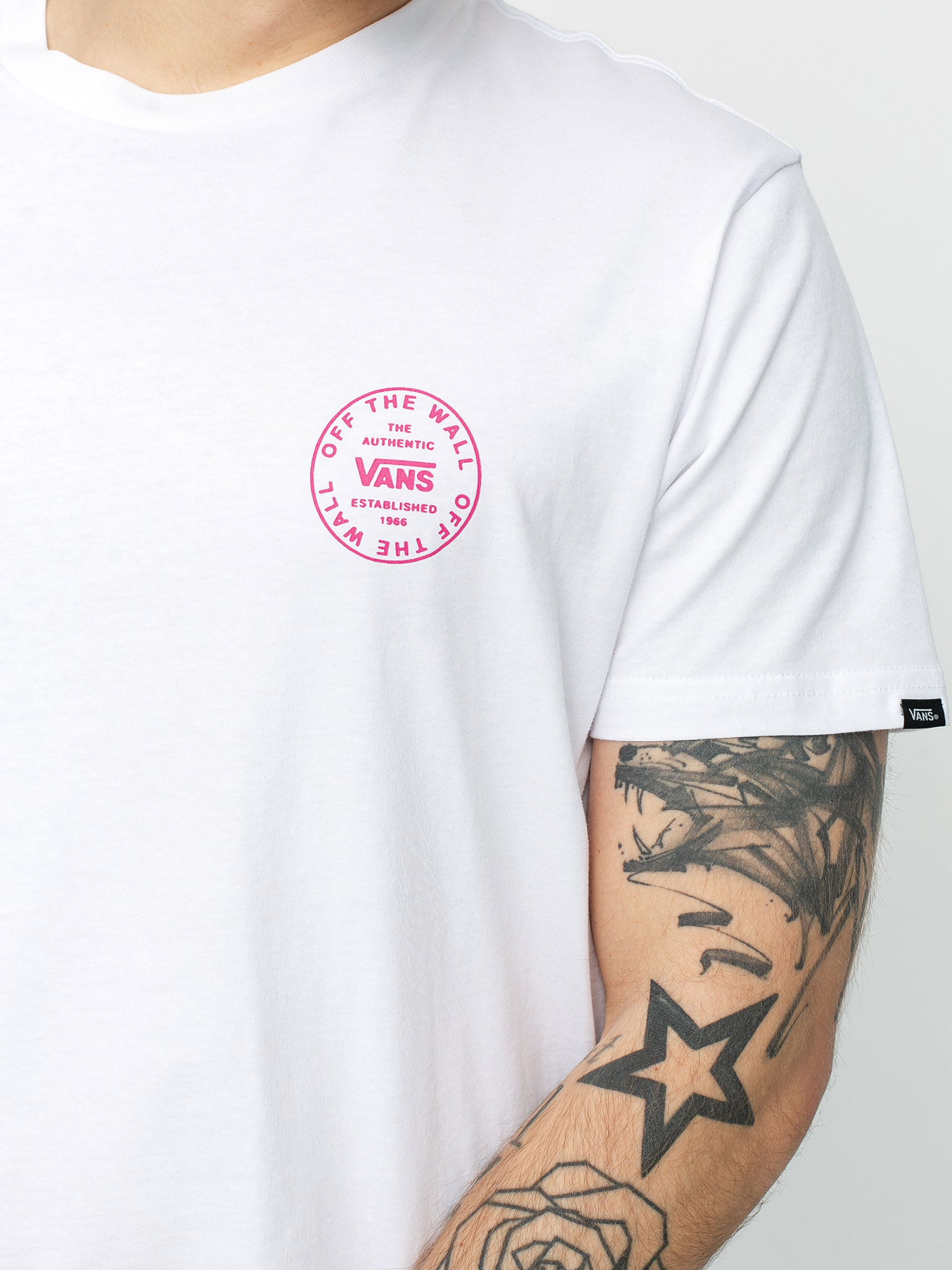 T-shirt Vans Old Skool Circle (white)