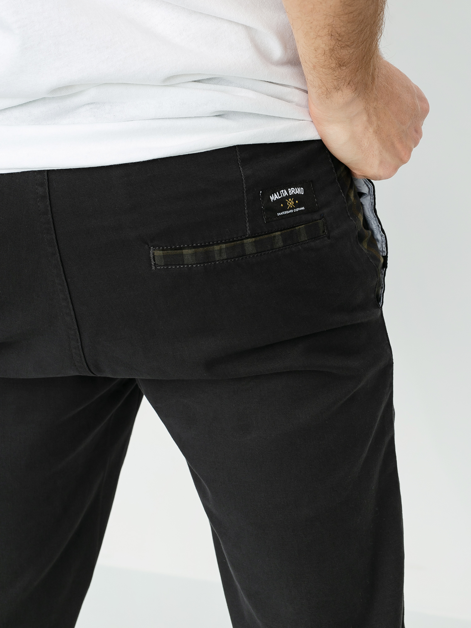 Spodnie Malita Chino Loose (grafit)