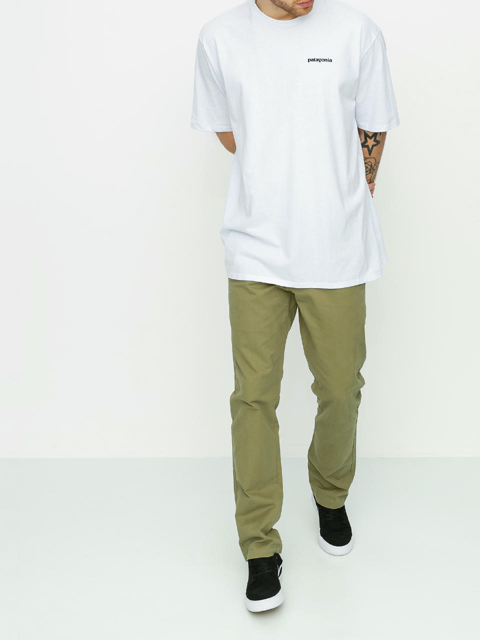 Spodnie Volcom Frickin Slim Chino (mossstone)