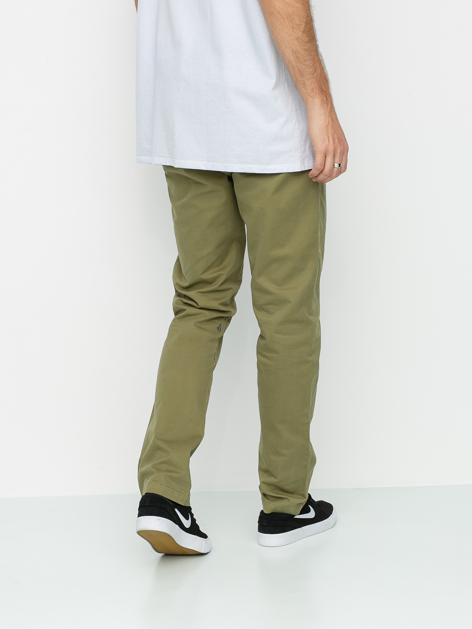 Spodnie Volcom Frickin Slim Chino (mossstone)