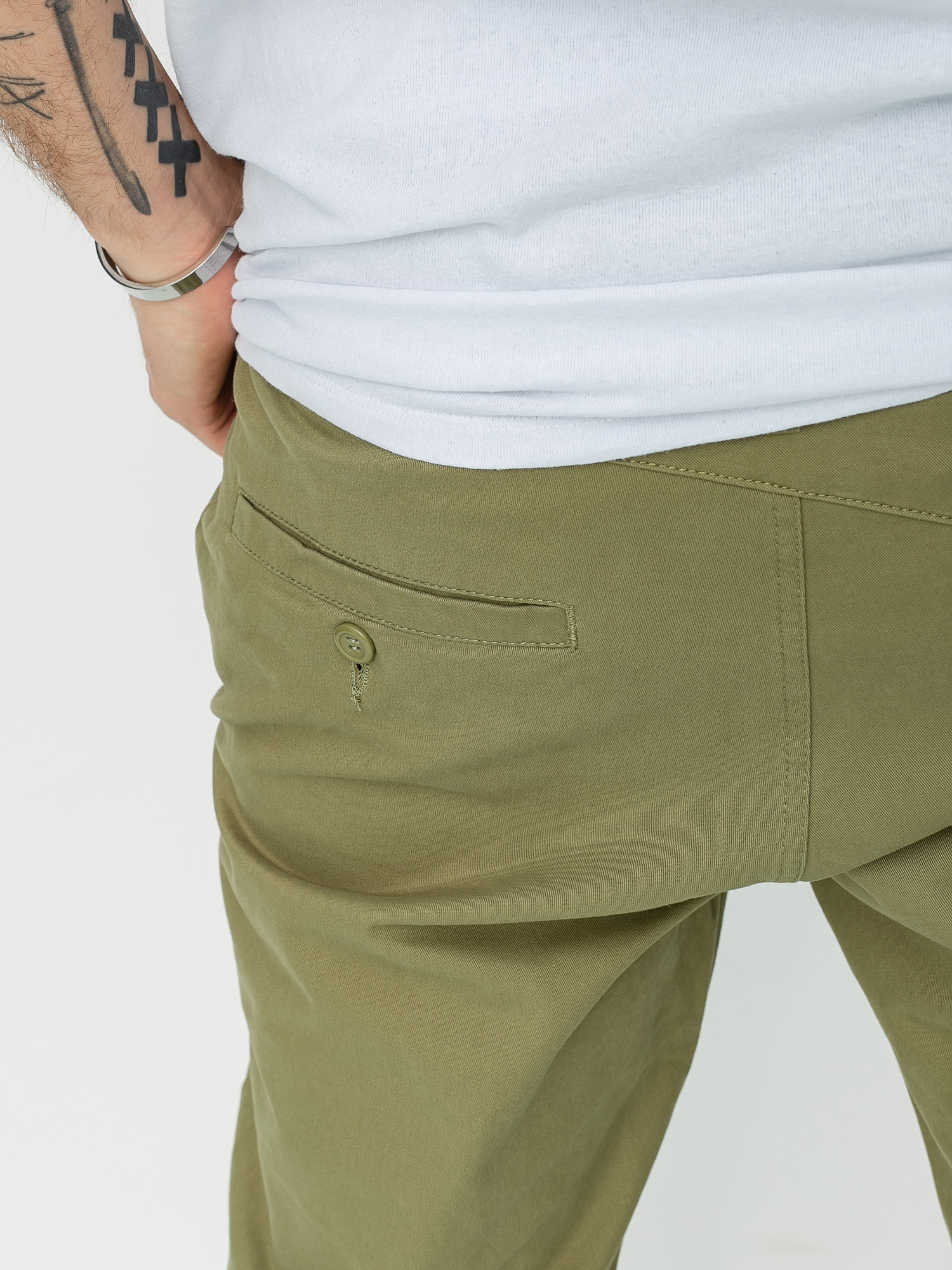 Spodnie Volcom Frickin Slim Chino (mossstone)