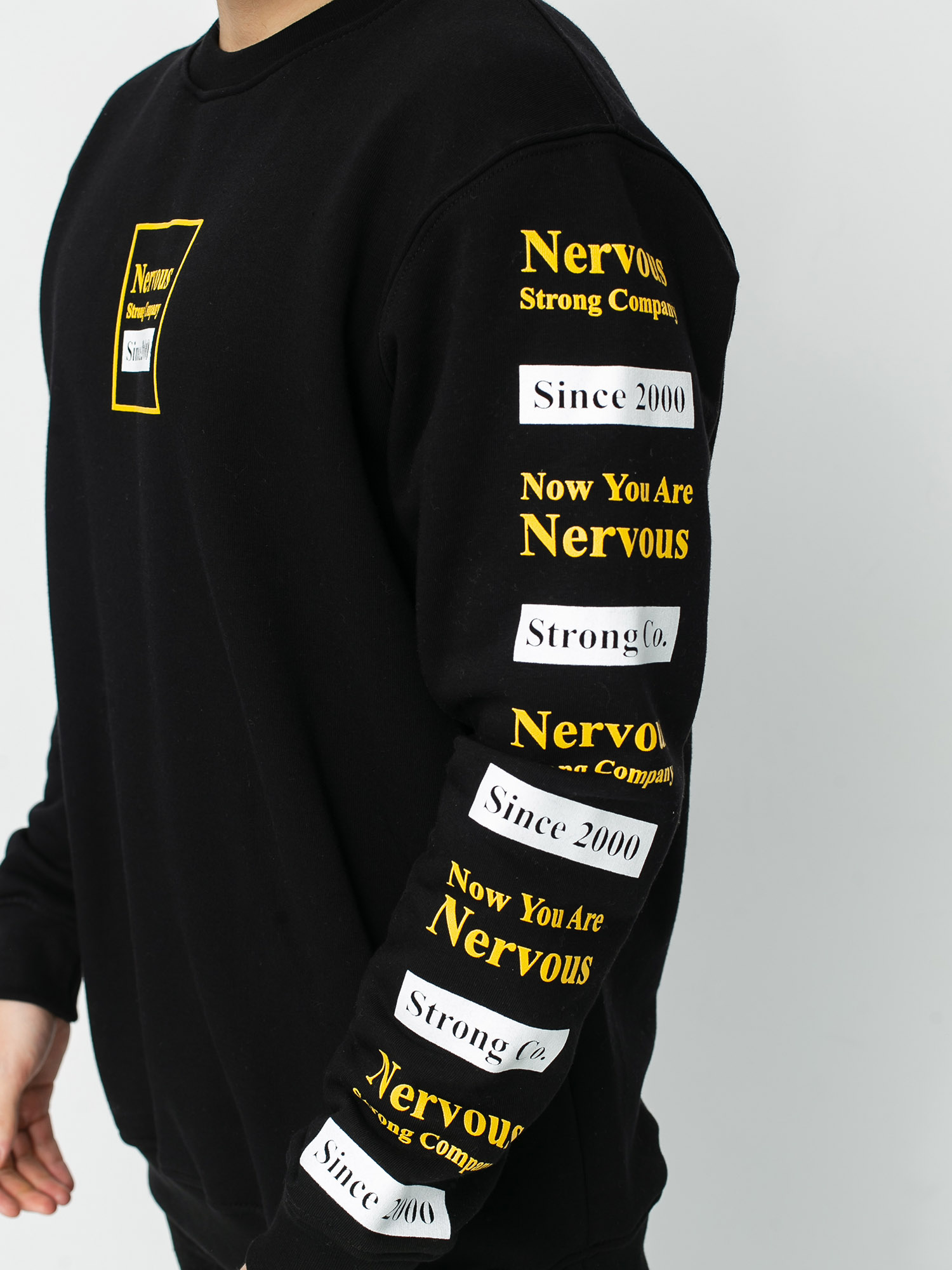Bluza Nervous Repeat (black)