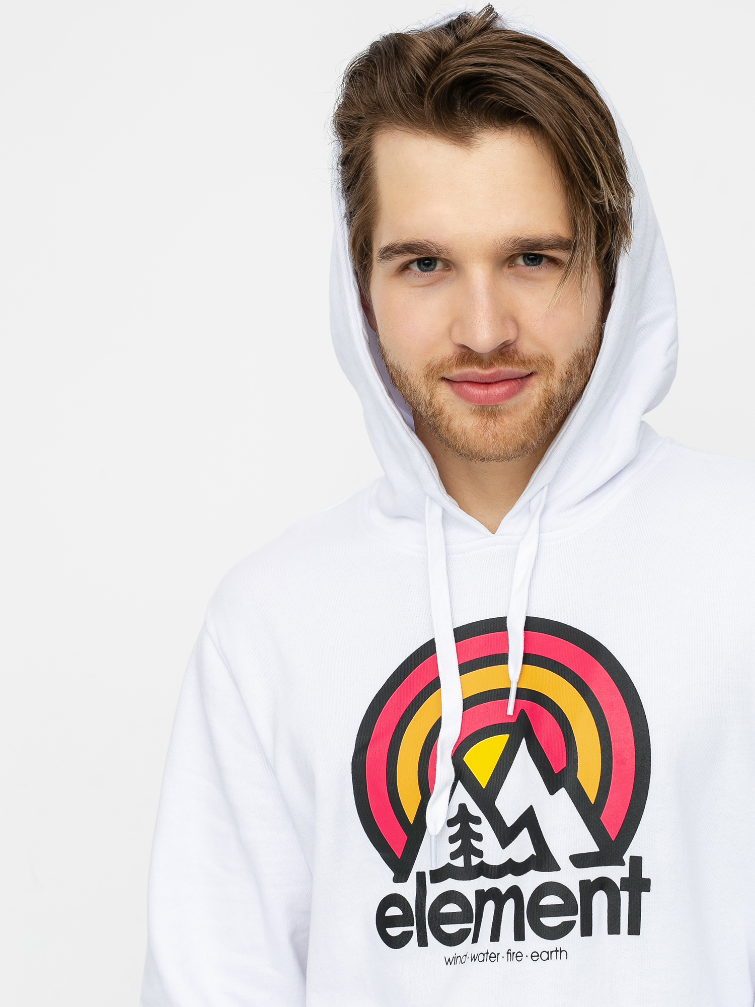 Bluza z kapturem Element Sonata Ft HD (optic white)