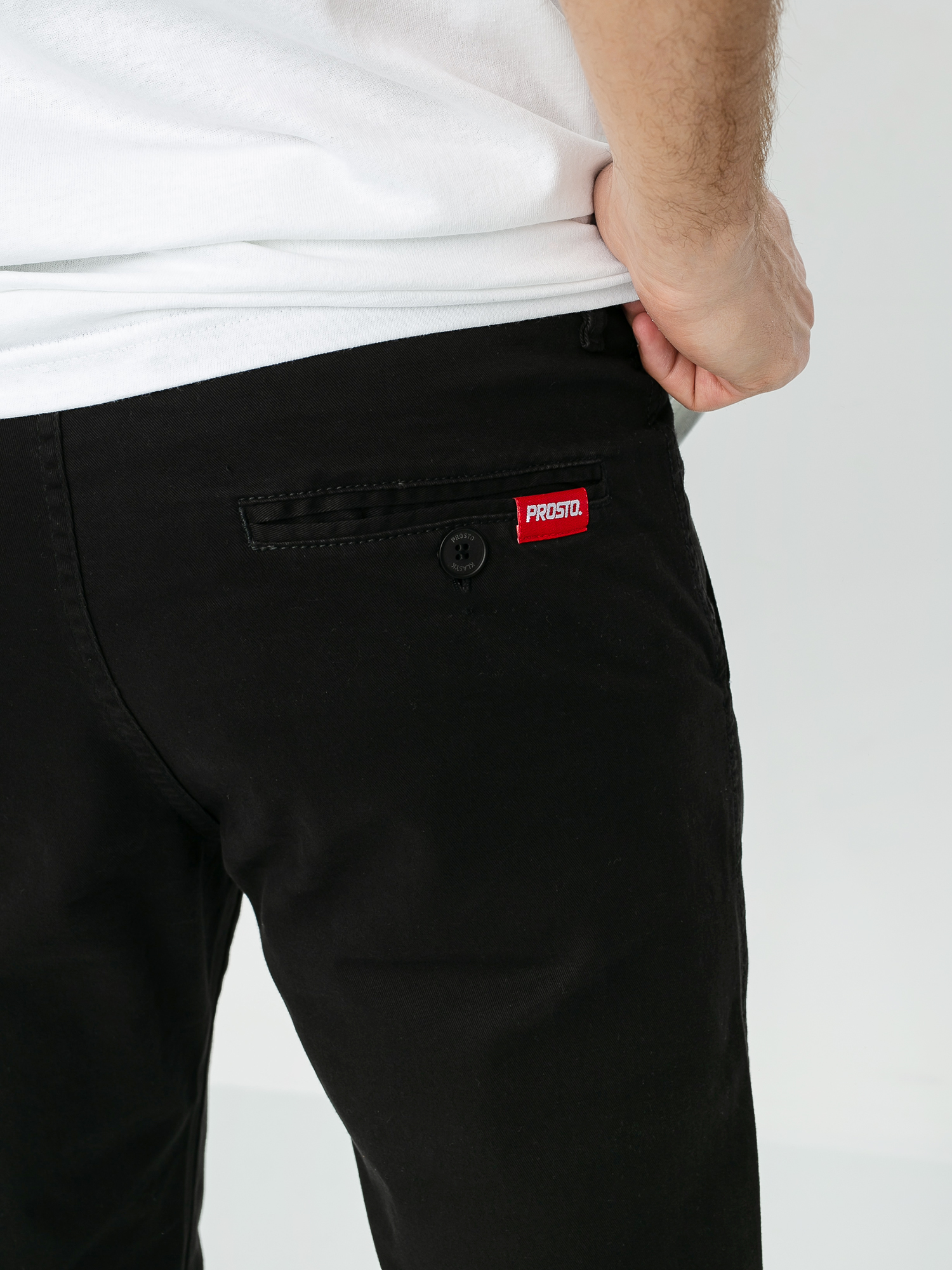 Spodnie Prosto Chino Visit (black)