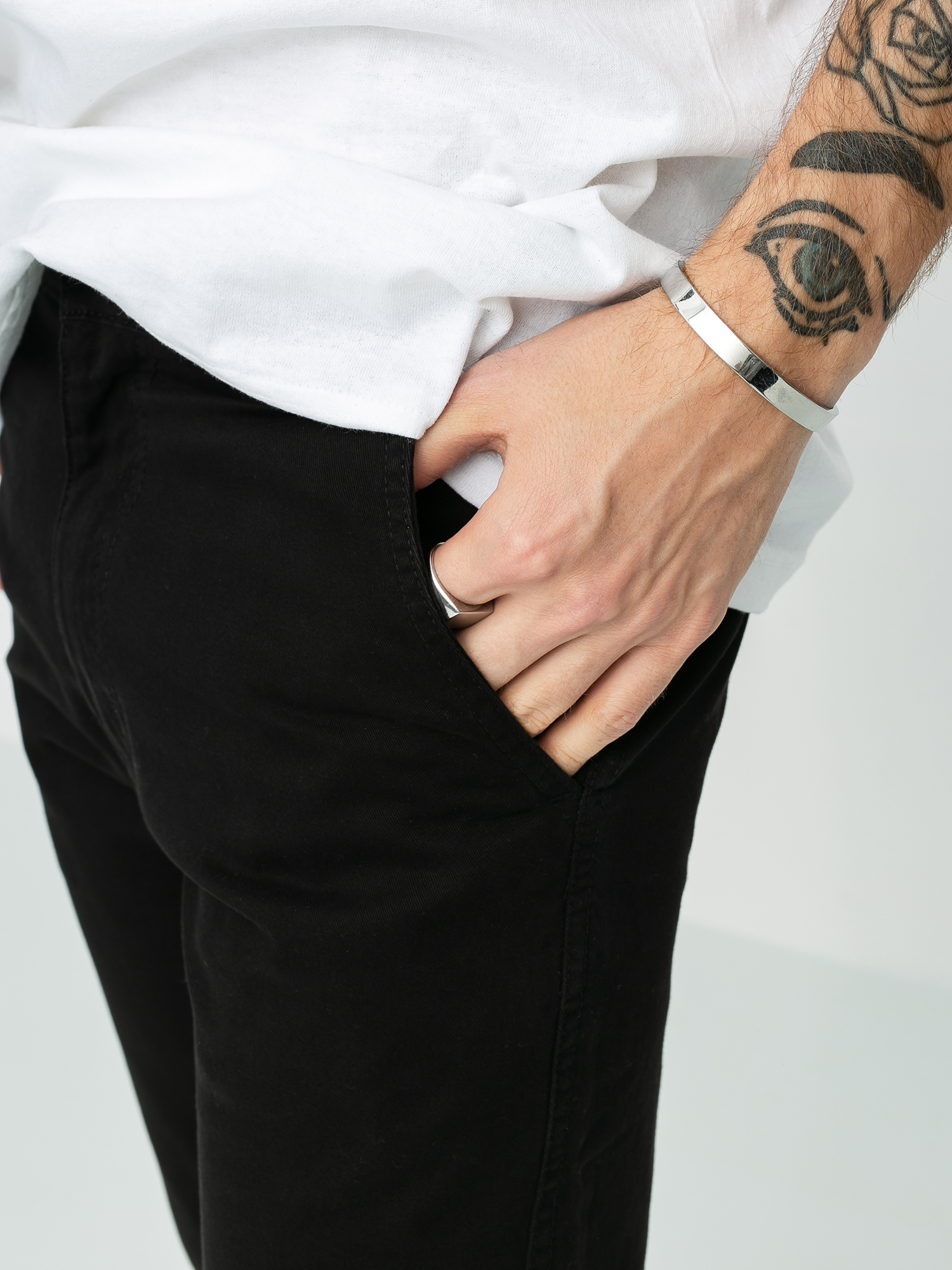 Spodnie Prosto Chino Visit (black)