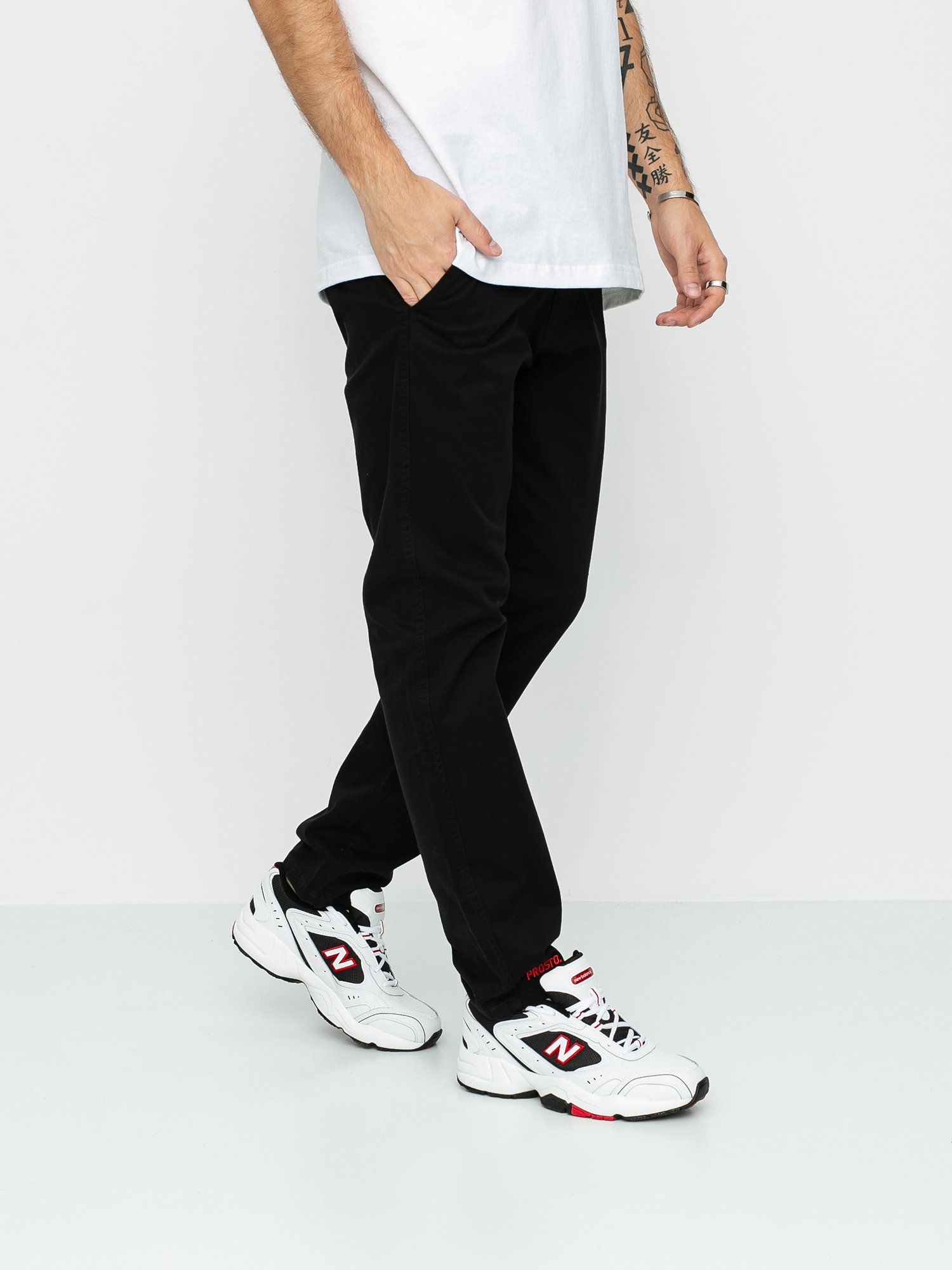 Spodnie Prosto Chino Visit (black)