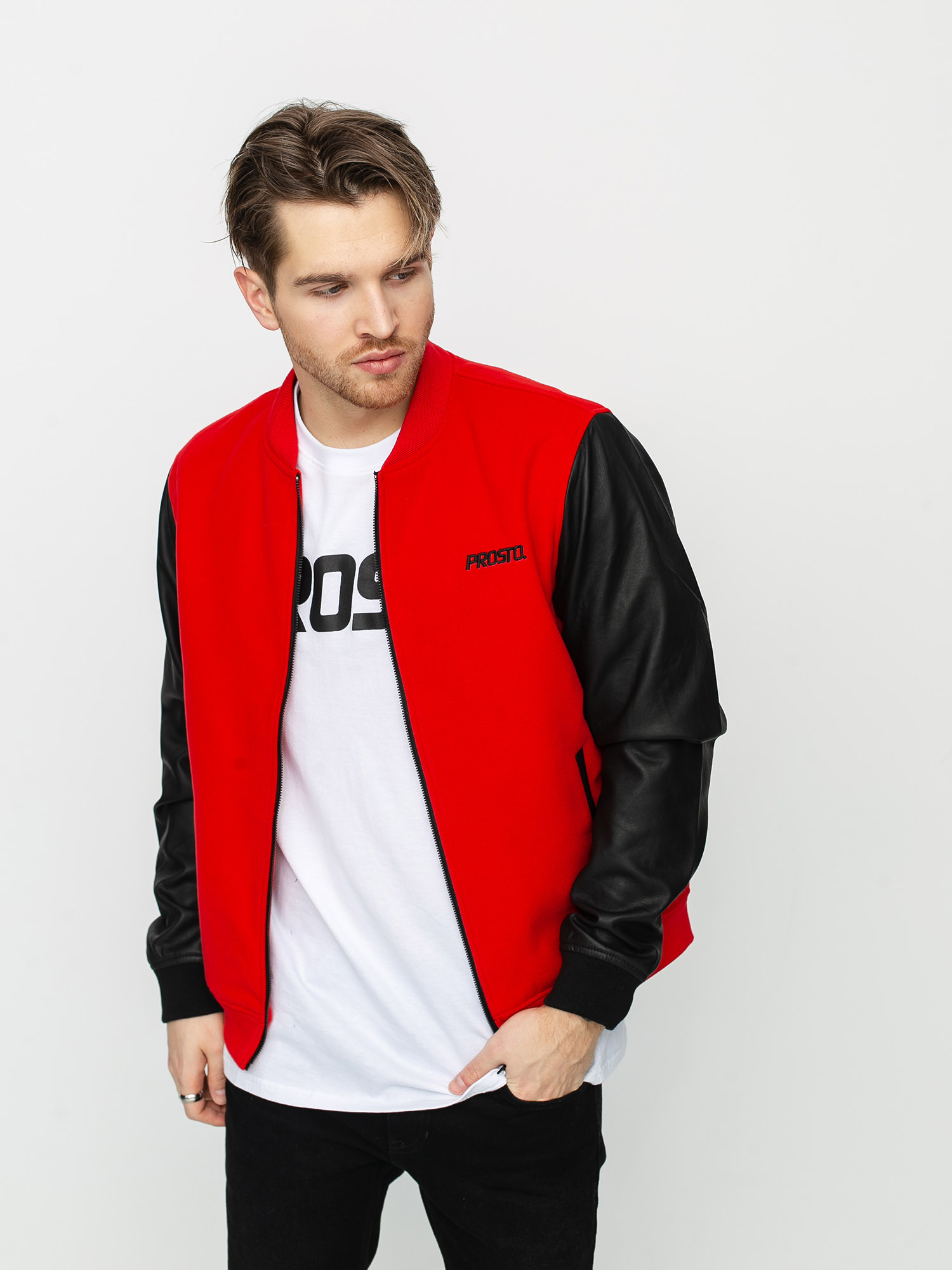 Kurtka Prosto Baze (red)