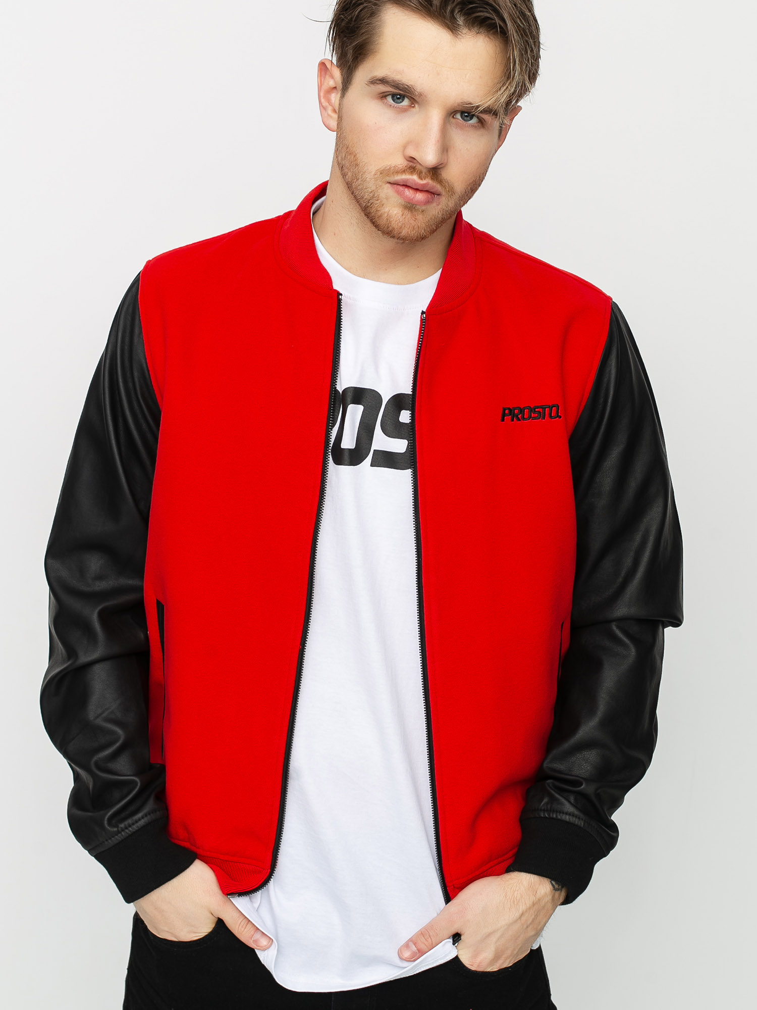 Kurtka Prosto Baze (red)