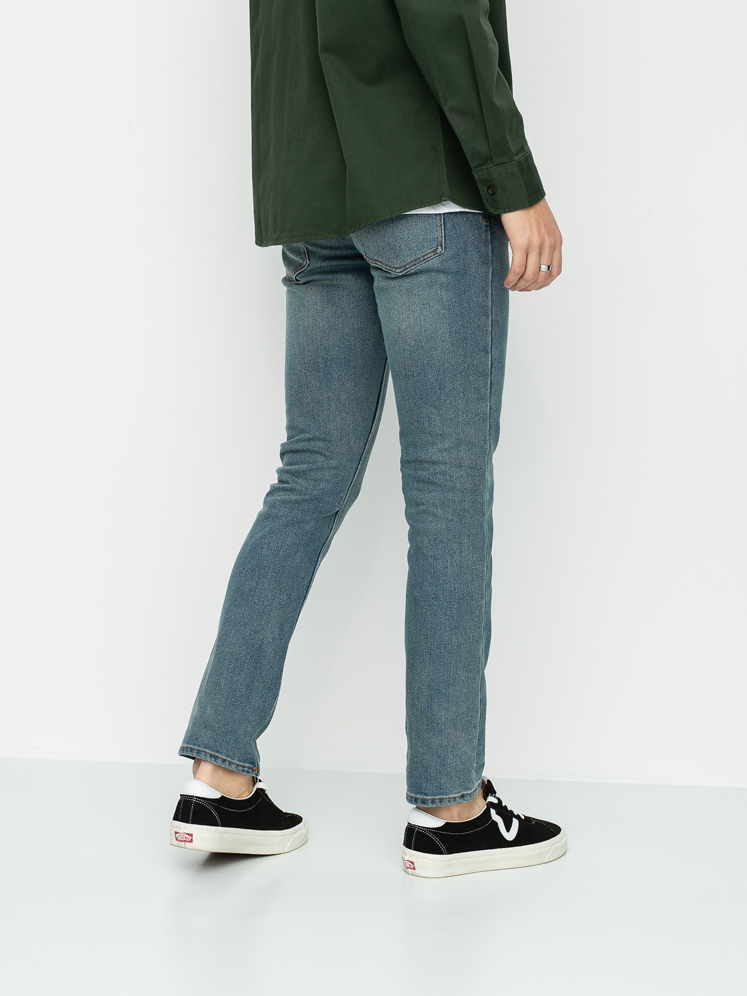 Spodnie Volcom Vorta Denim (medium dirty blue)