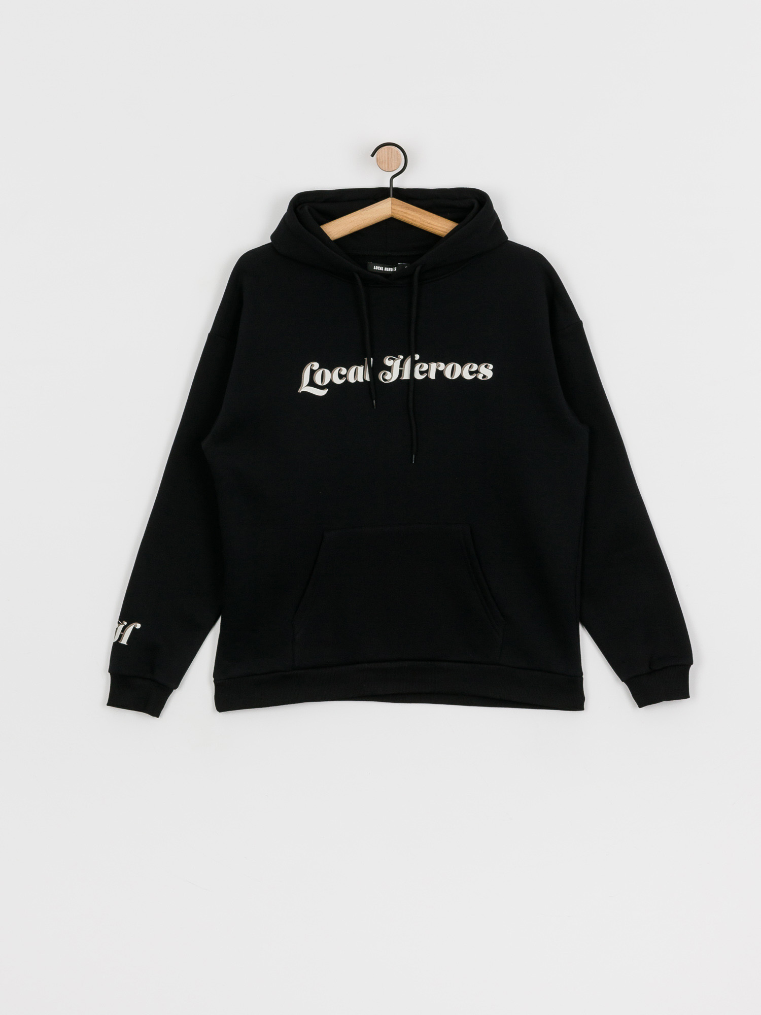Bluza z kapturem Local Heroes Calligraphy HD Wmn (black)