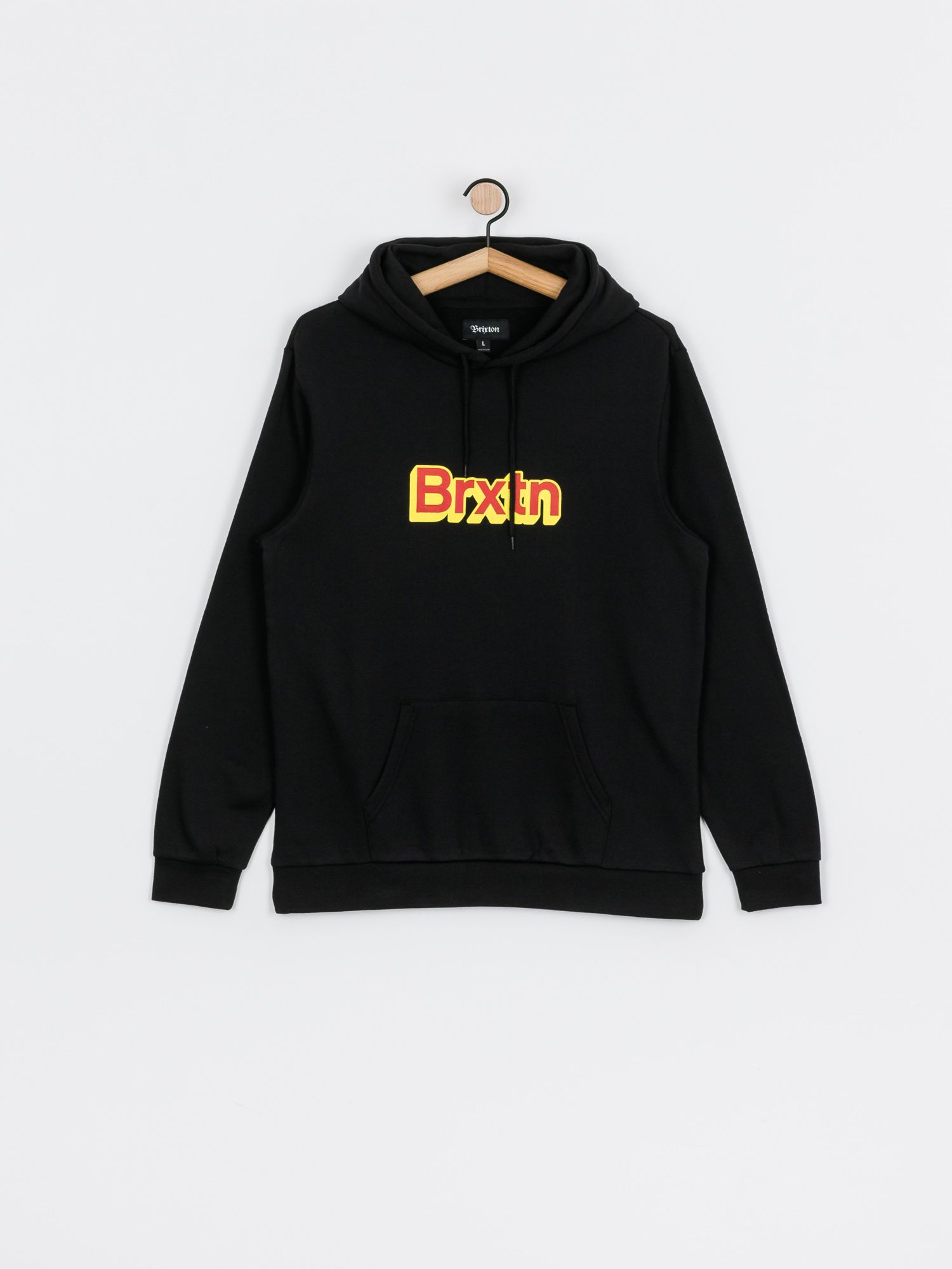 Bluza z kapturem Brixton Gate HD (black)