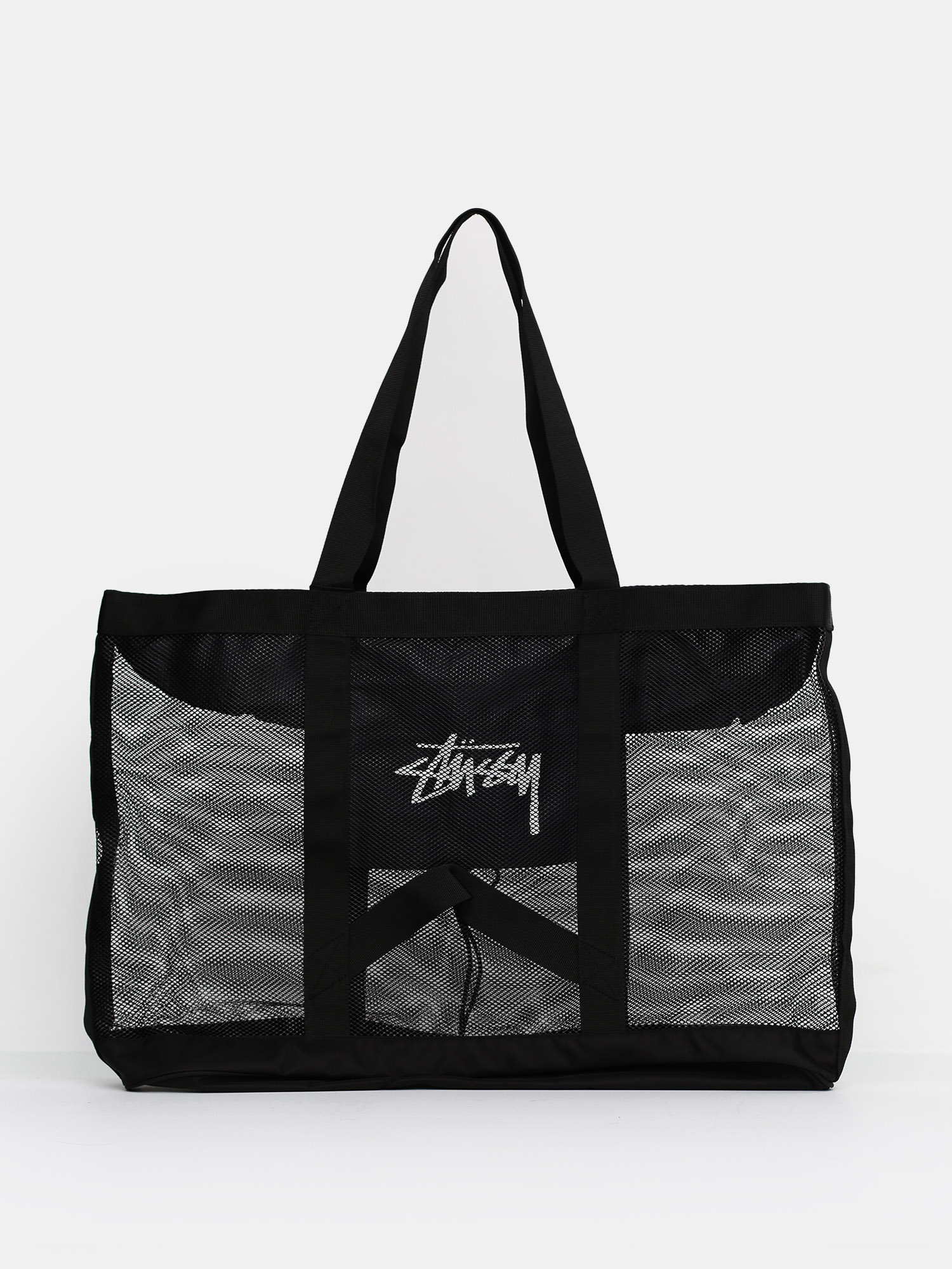 stussy mesh tote bag