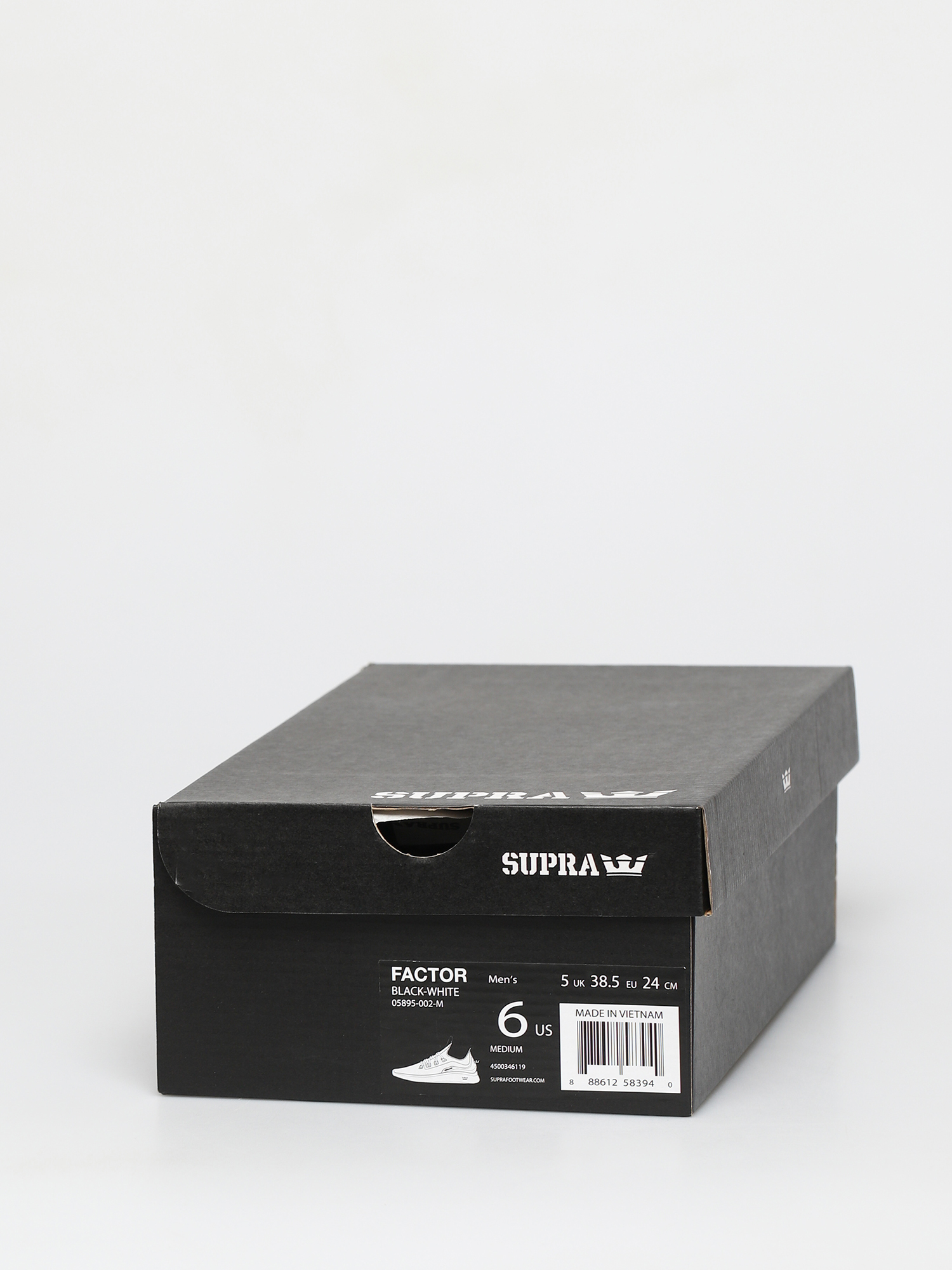 Buty Supra Factor (black white)