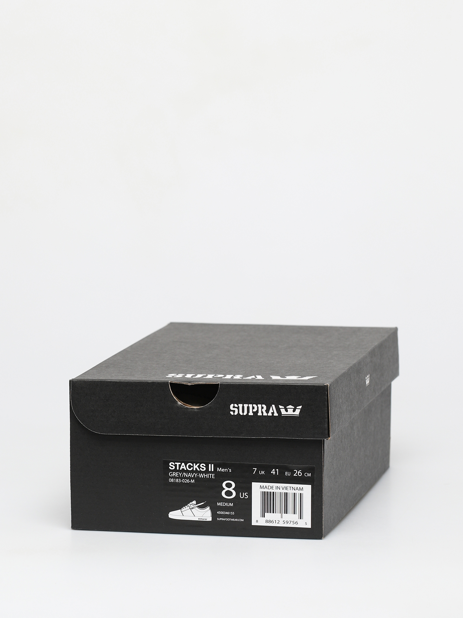 Buty Supra Stacks II (grey/navy white)