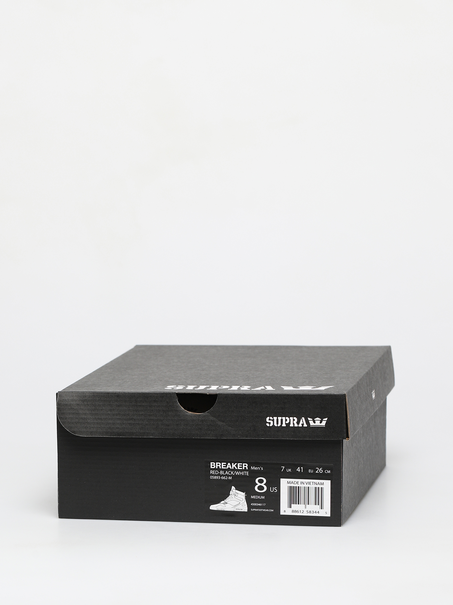 Buty Supra Breaker (red black/white)