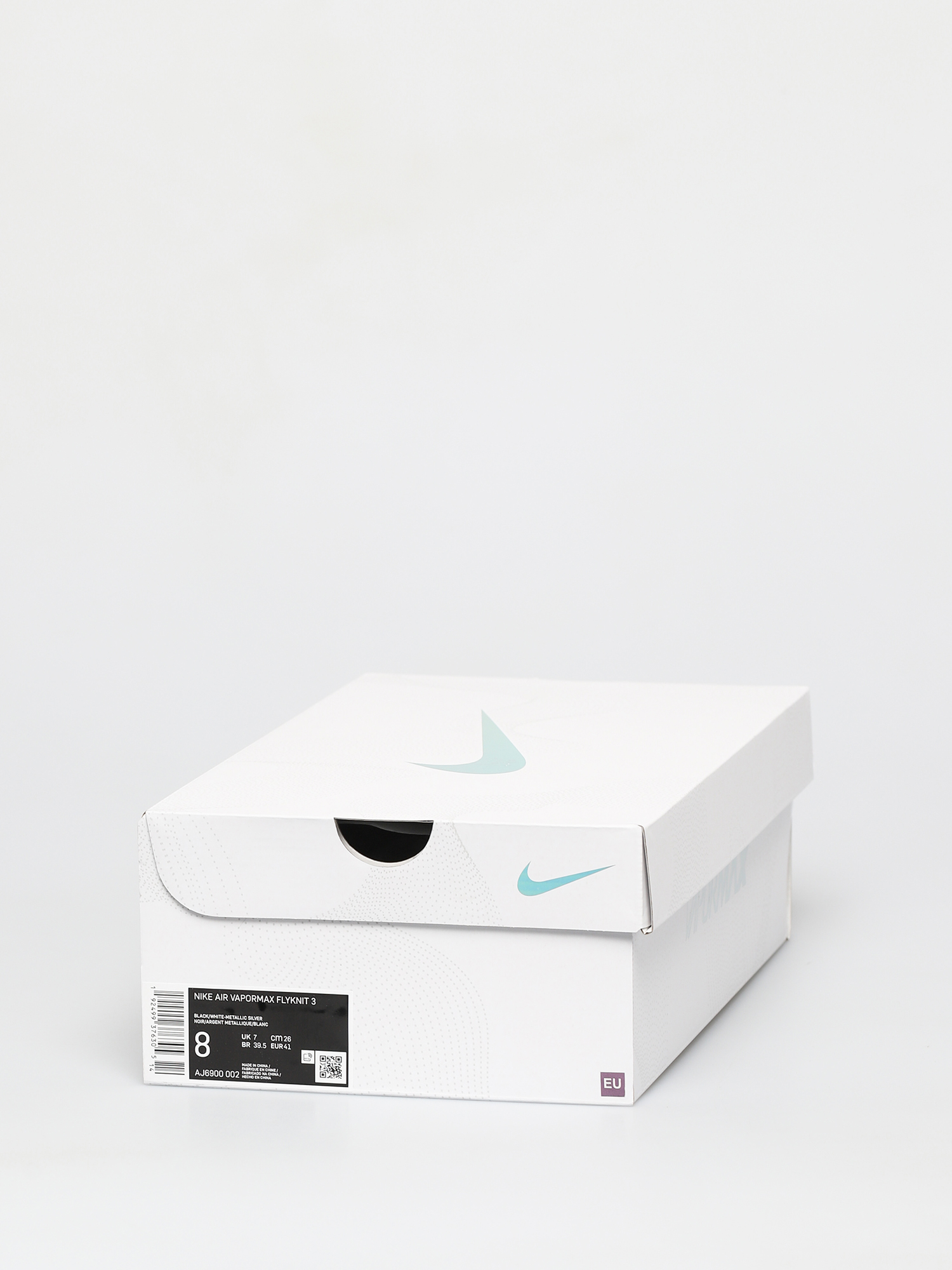 Buty Nike Air VaporMax Flyknit 3 (black/white metallic silver)