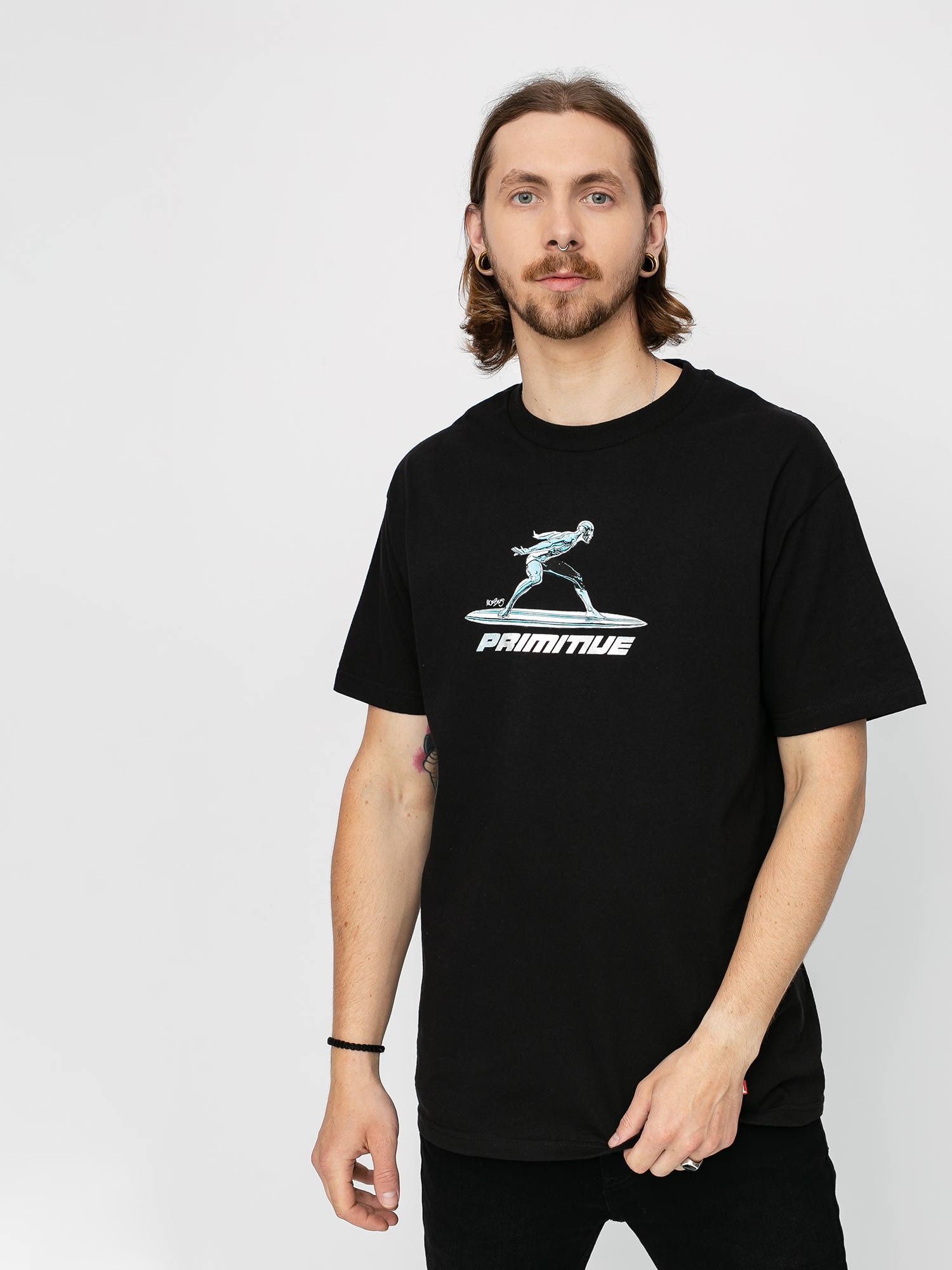T-shirt Primitive Silver Surfer (black)