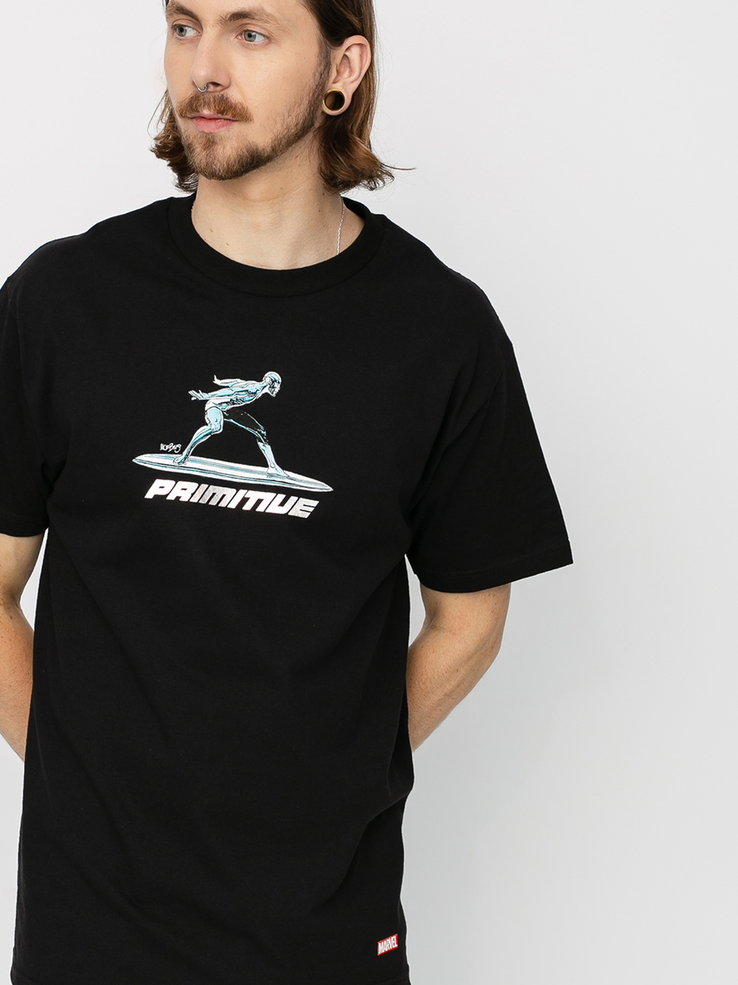 T-shirt Primitive Silver Surfer (black)